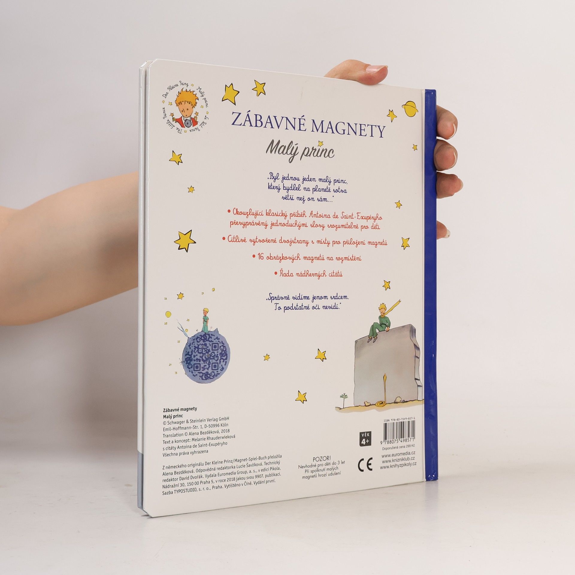 Melanie Rhauderwiek Malý princ - Zábavné magnety