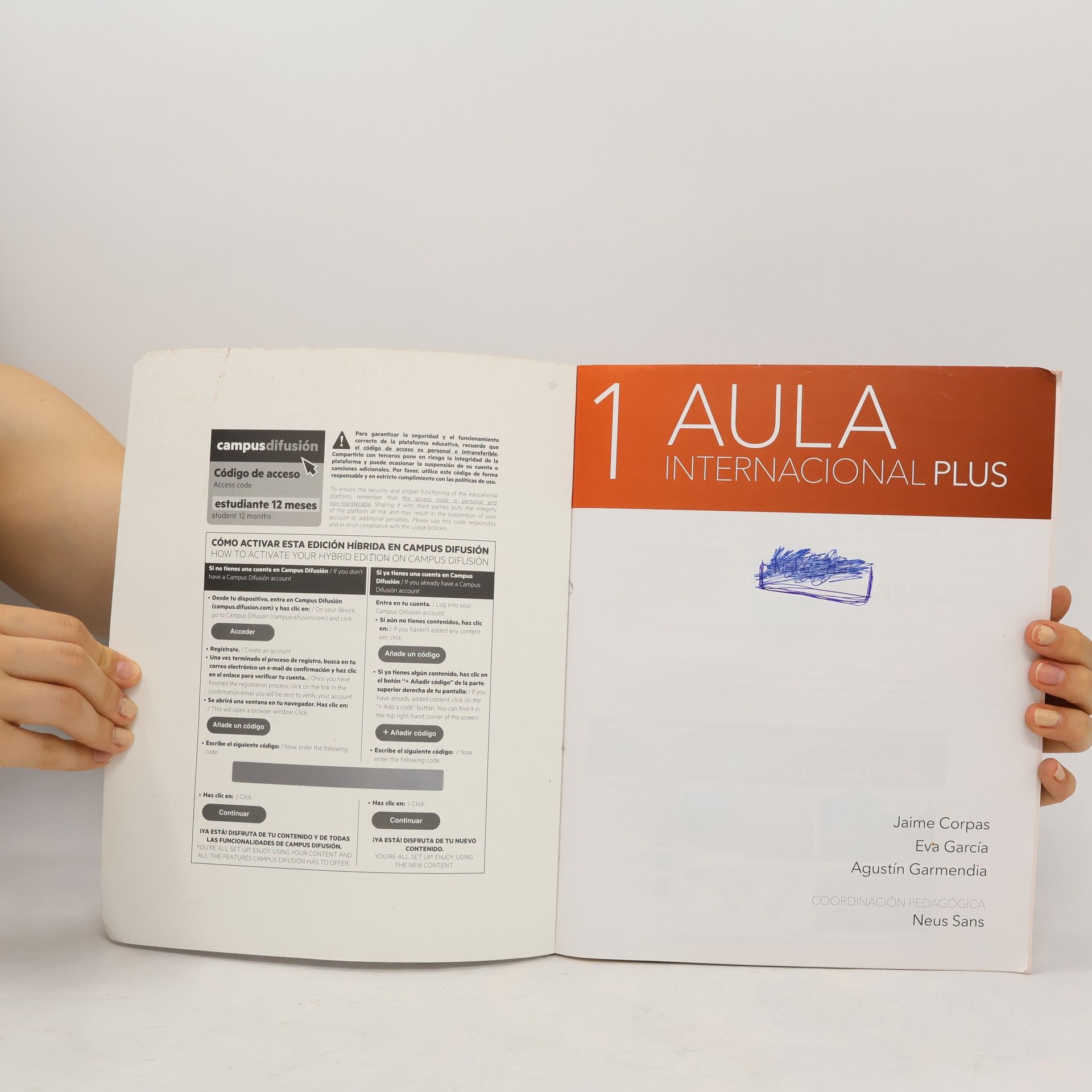 Jaime Corpas Aula Internacional Plus 1 Edición Híbrida