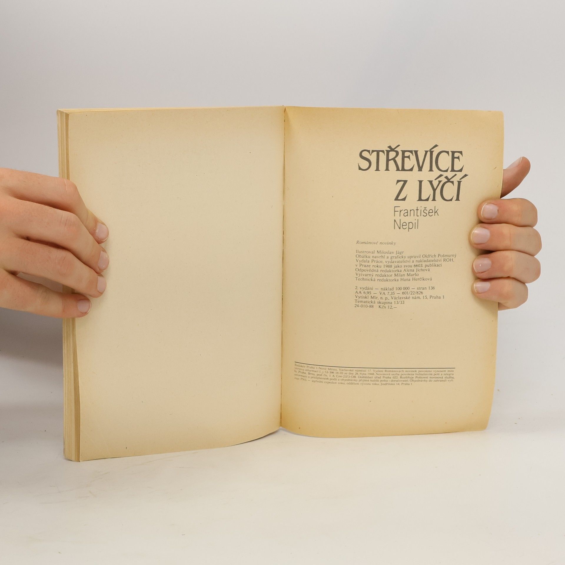 František Nepil Střevíce z lýčí
