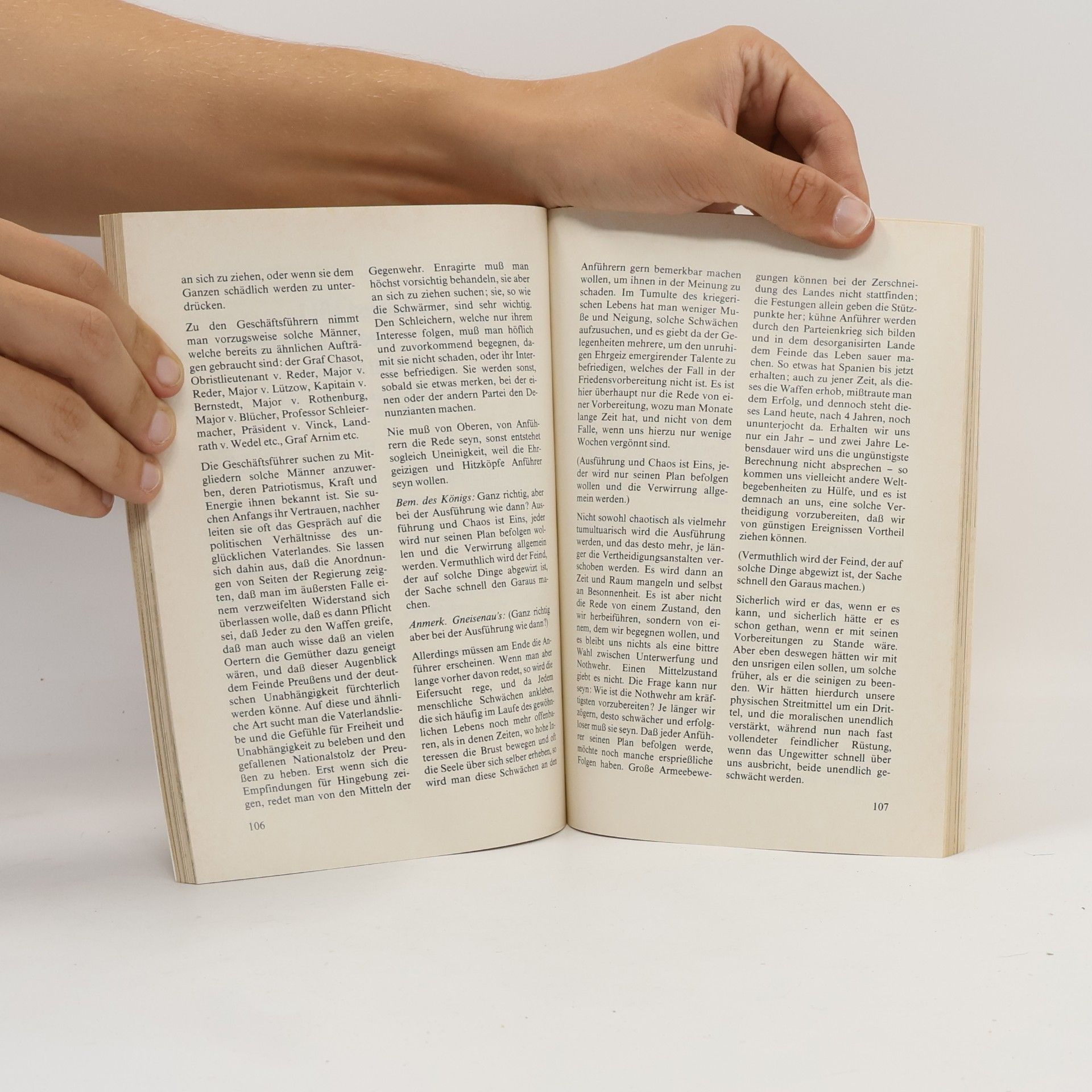 Autorenkollektiv Gneisenau. Ausgewählte Briefe und Schriften