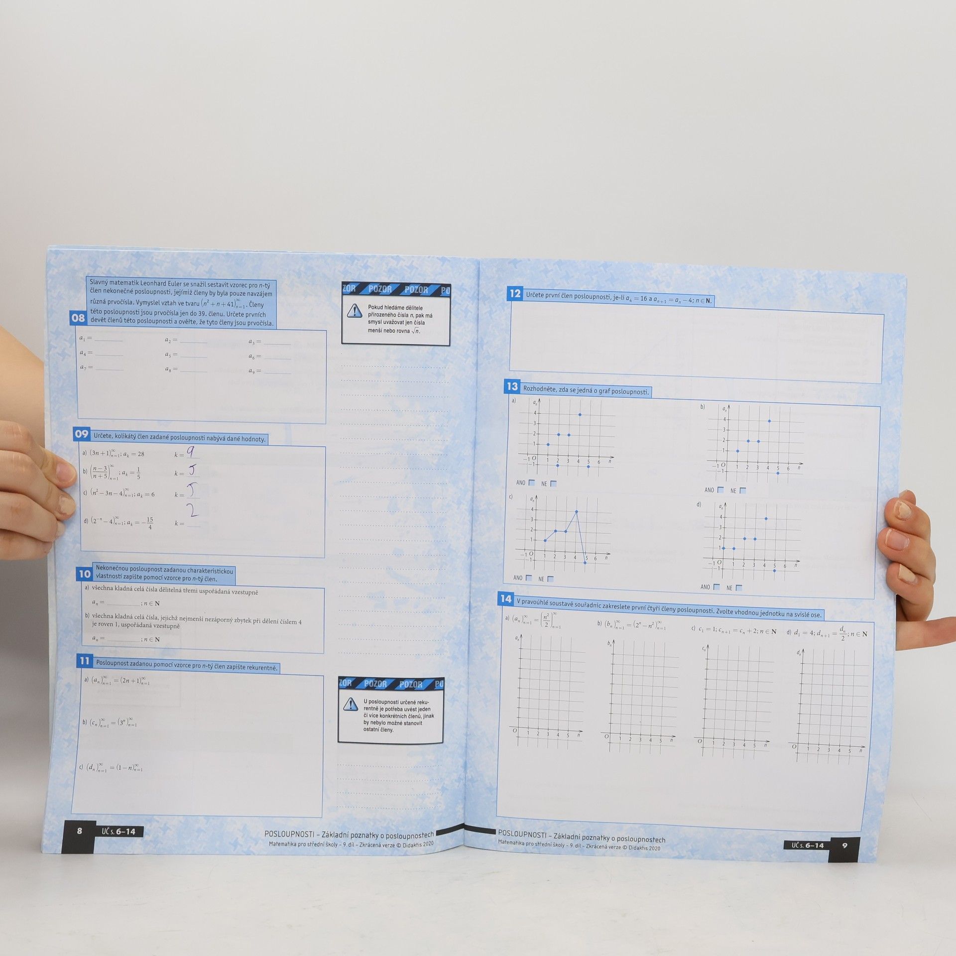 Autorenkollektiv Matematika pro střední školy 9. díl: Posloupnosti, řady, finanční matematika - zkrácená verze