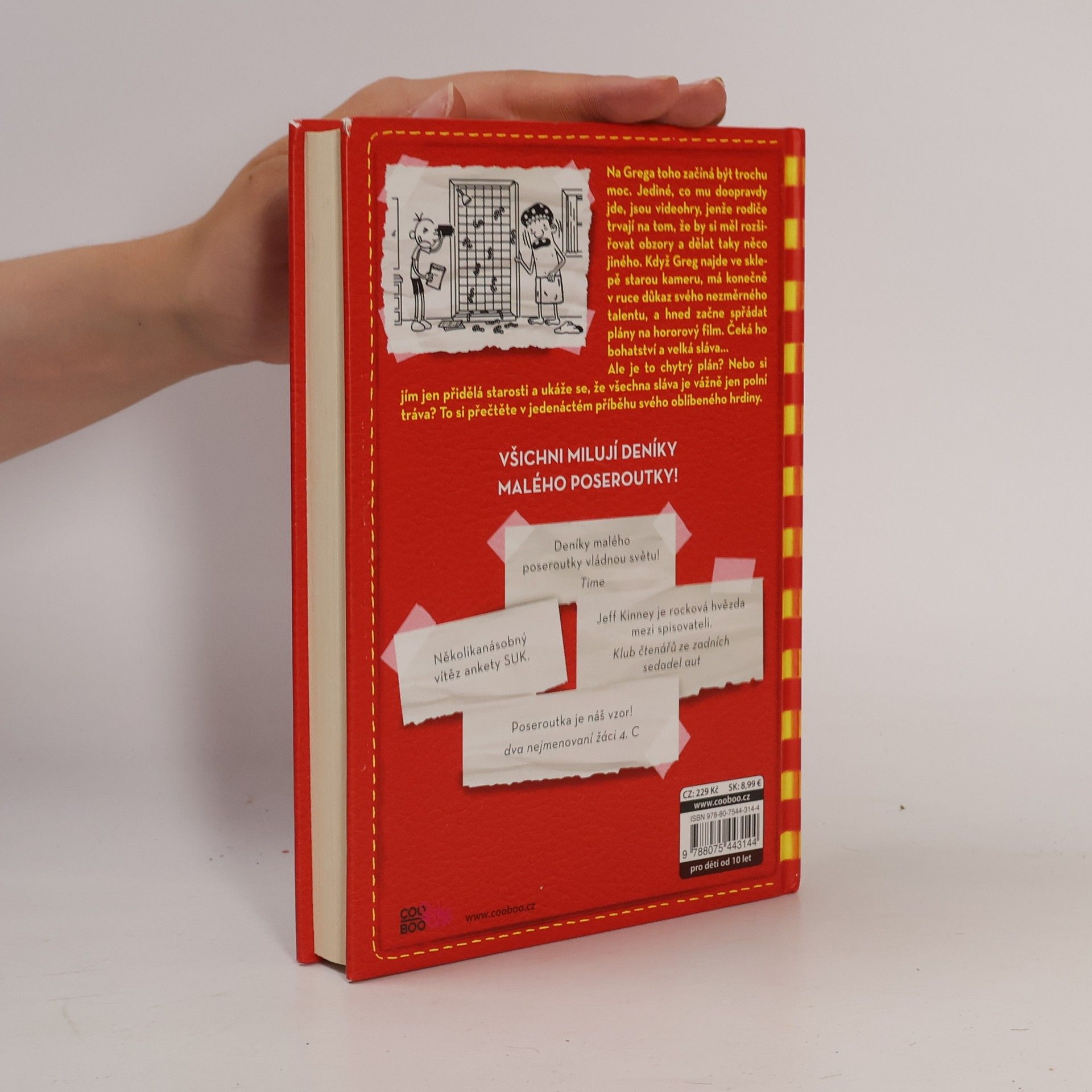 Jeff Kinney Deník malého poseroutky 11. Všechna sláva...