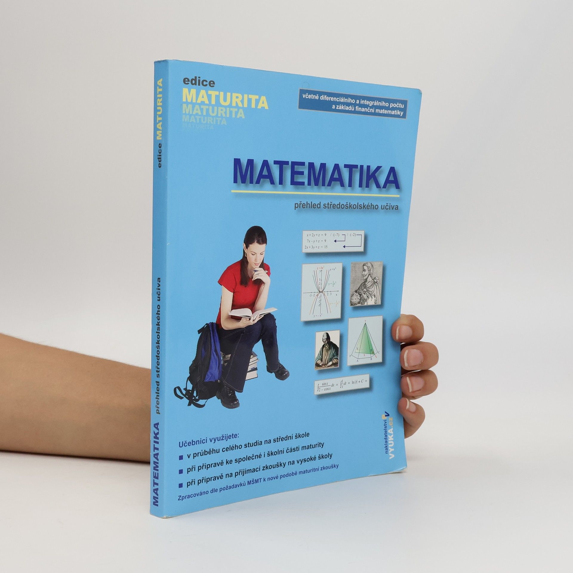 Naděžda Kubešová Matematika. Přehled středoškolského učiva