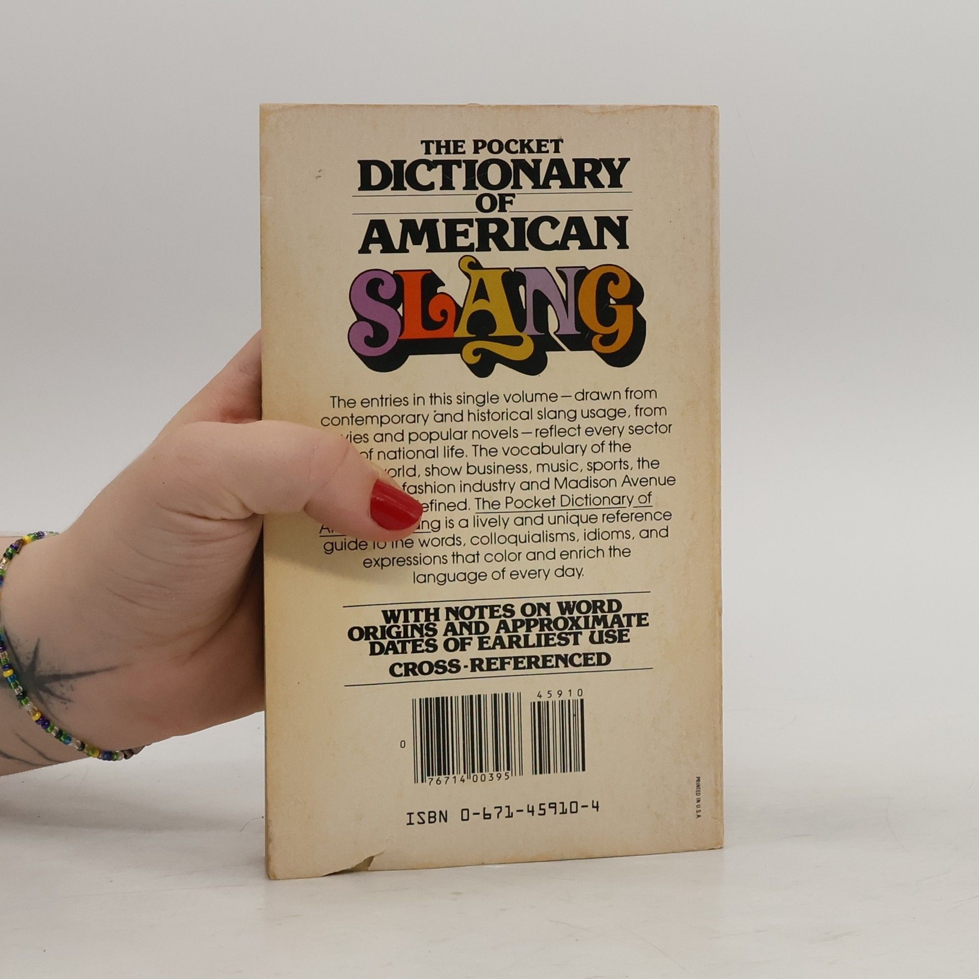 Harold Wentworth The Pocket dictionary of american slang