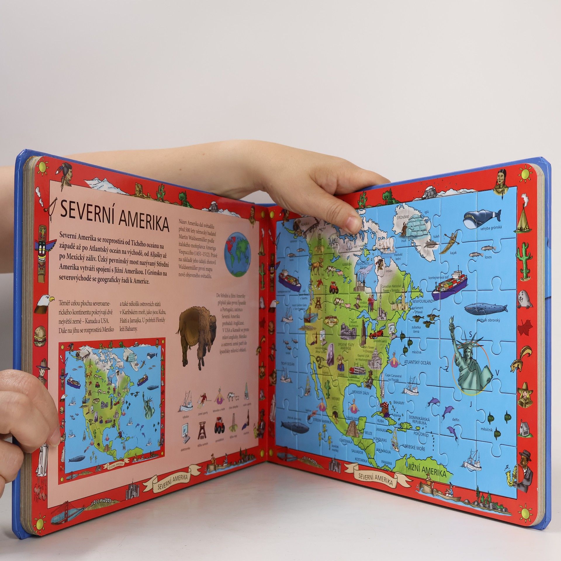 Autorenkollektiv Můj atlas světa s puzzle