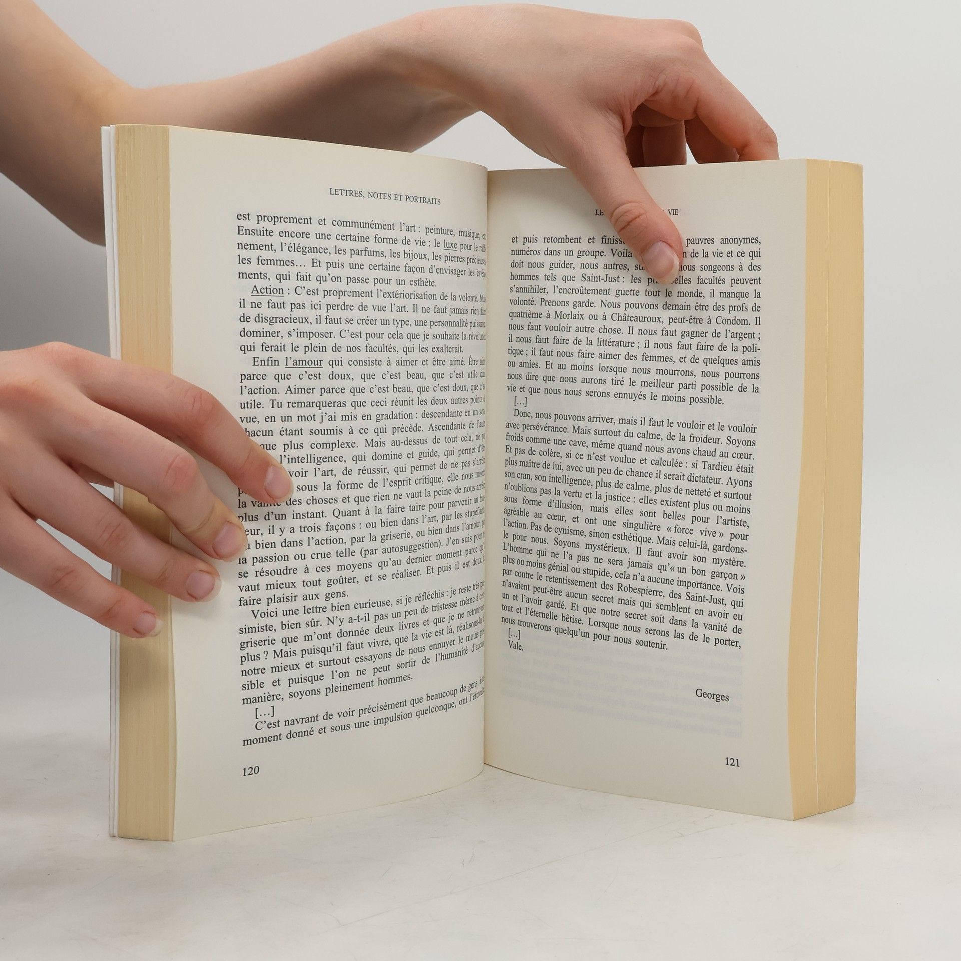 Georges Pompidou Lettres, notes et portraits
