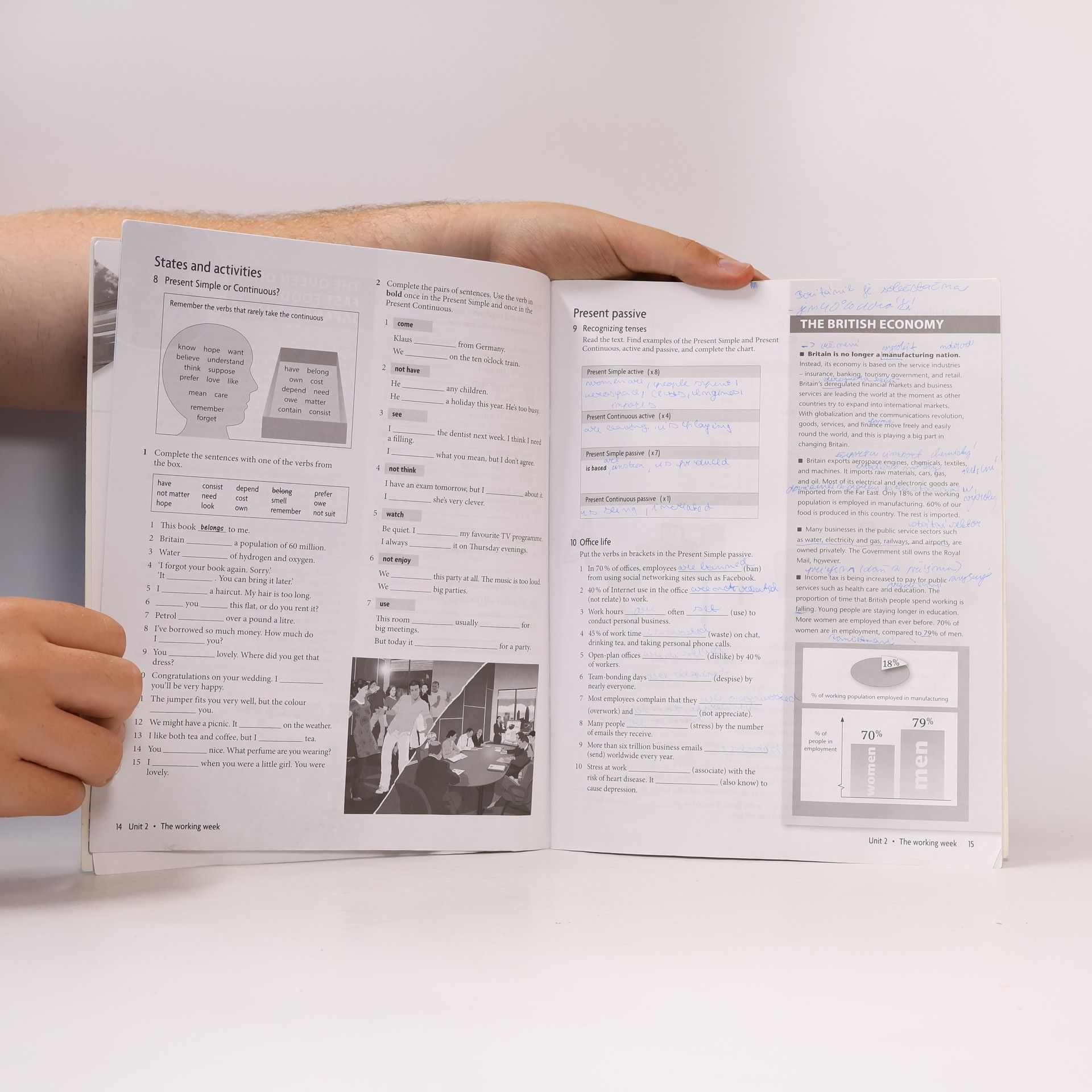 John Soars New Headway Intermediate Workbook Without Key with iChecker CD-ROM (4th)