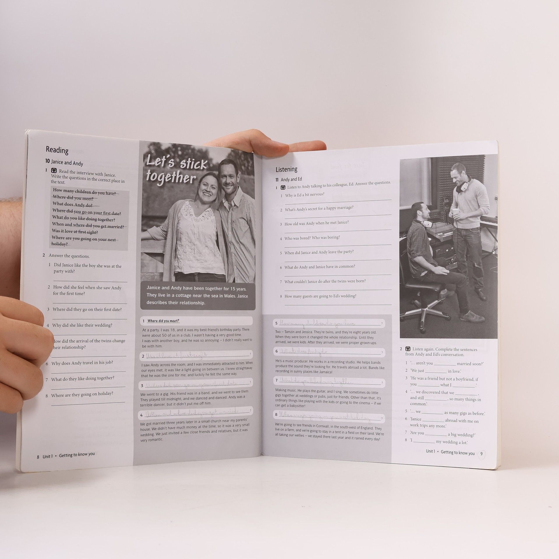 John Soars New Headway Pre-Intermediate Workbook without key