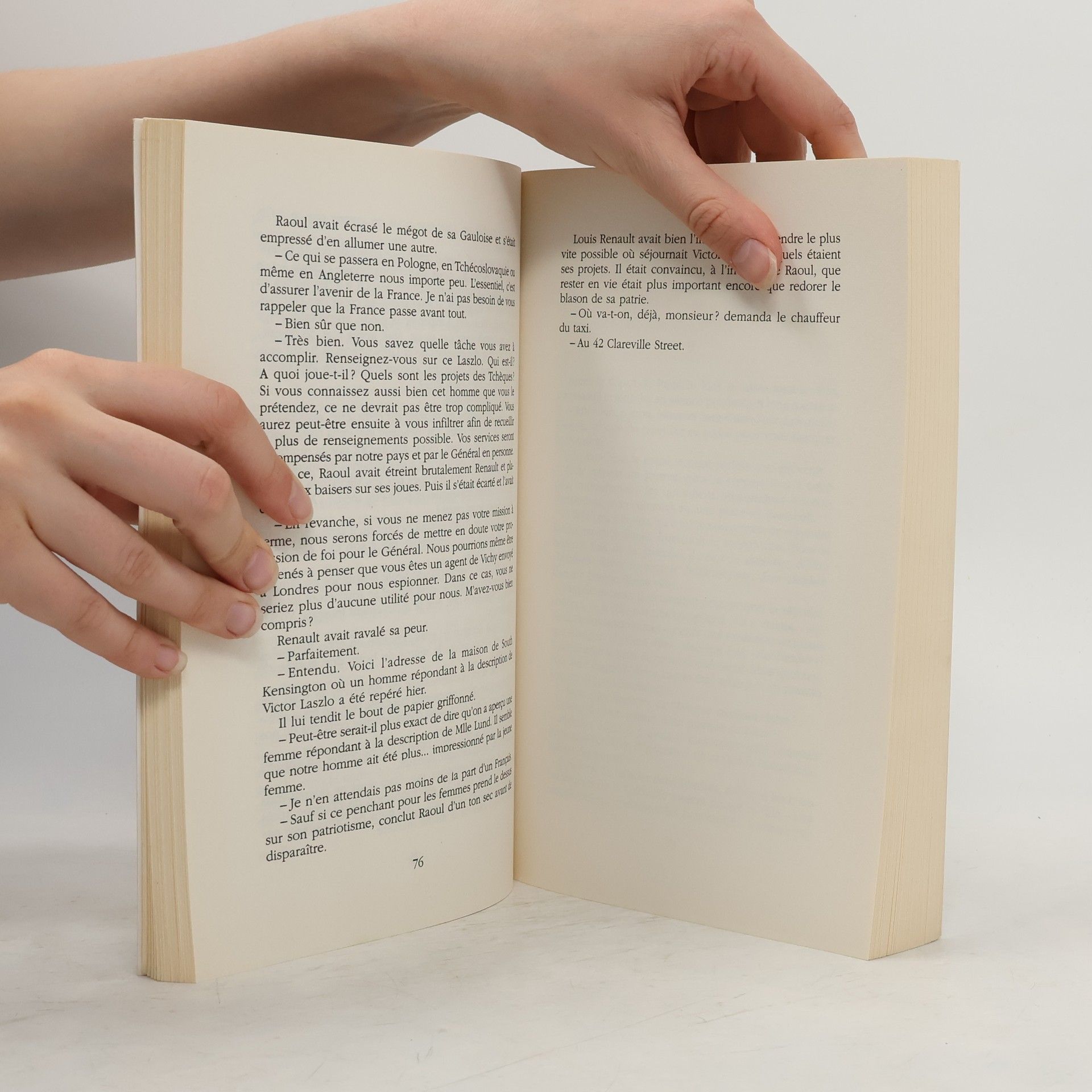 Michael Walsh Retour Casablanca
