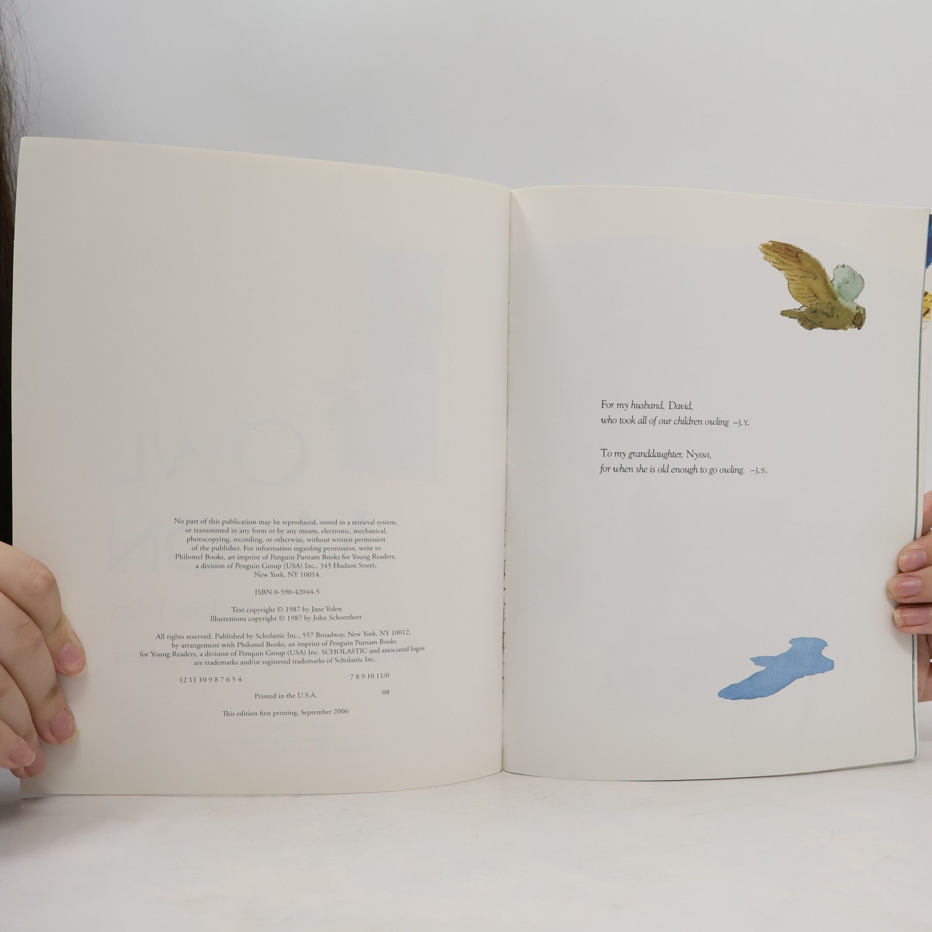 Jane Yolen Owl Moon