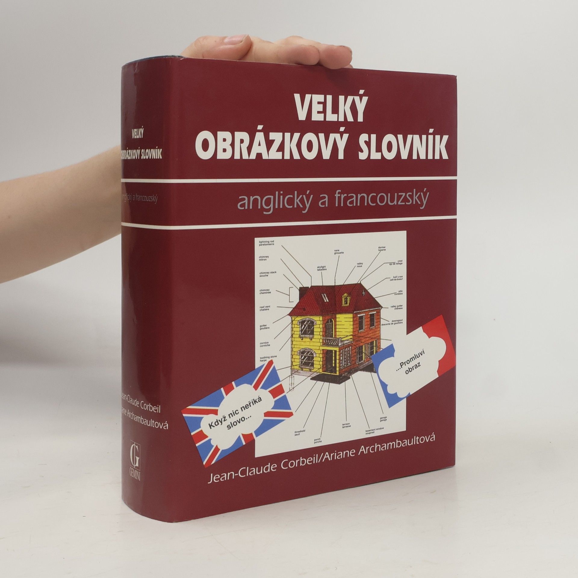 Jean-Claude Corbeil Velký obrázkový slovník. Anglický a francouzský