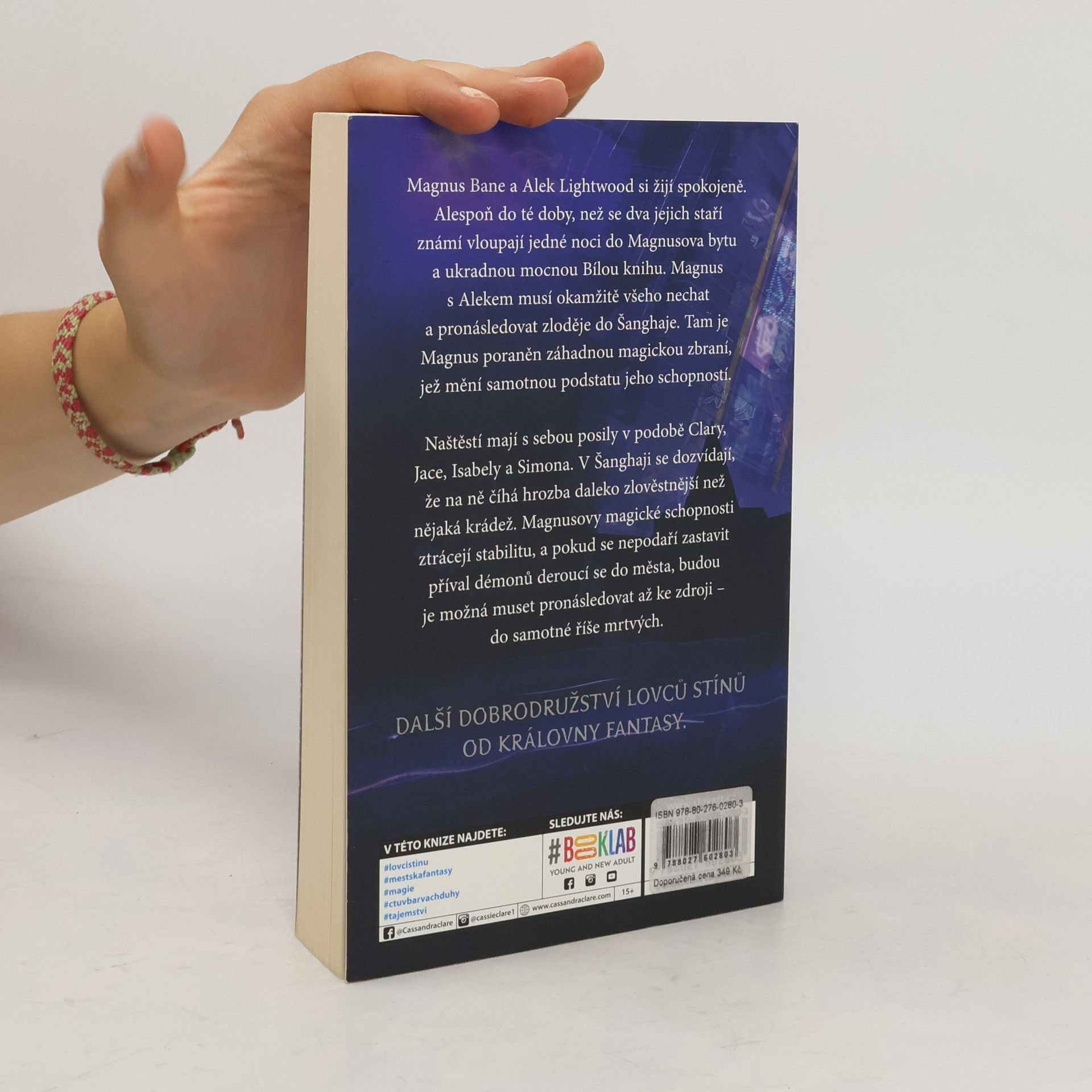 Cassandra Clare Nejstarší kletby. Kniha druhá, Ztracená Bílá kniha