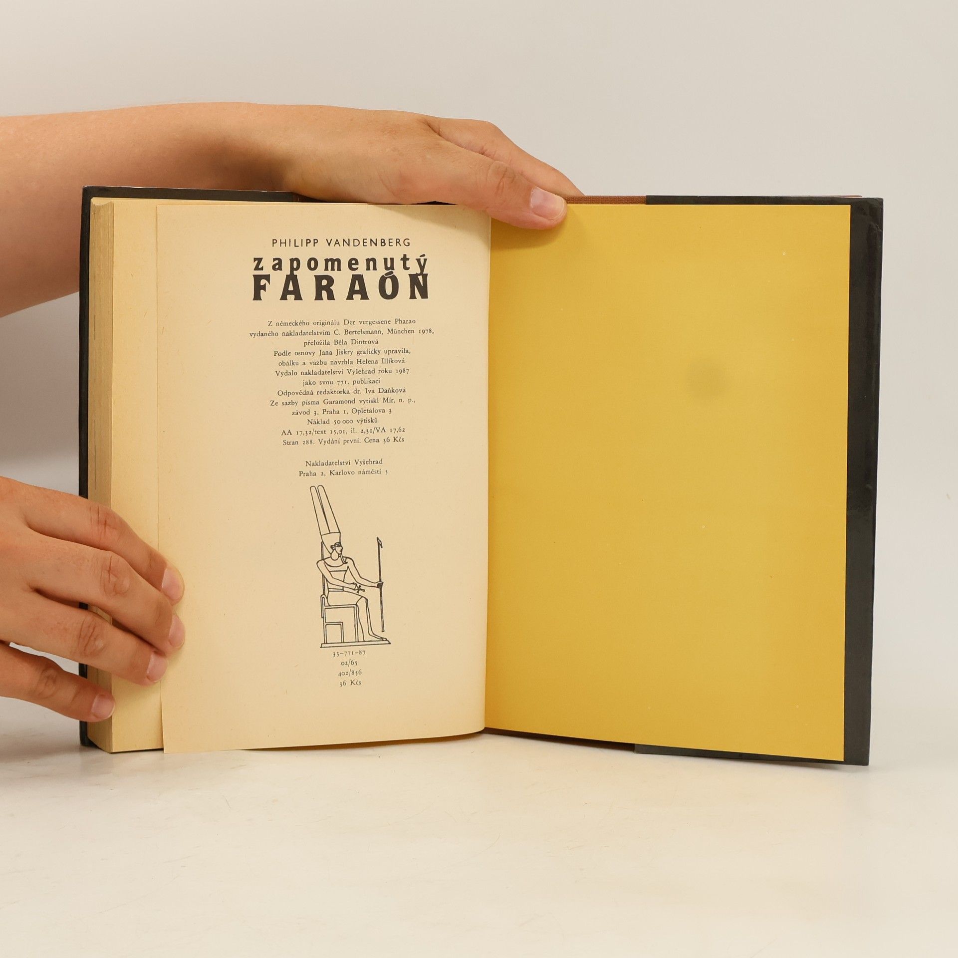 Philipp Vandenberg Zapomenutý faraon