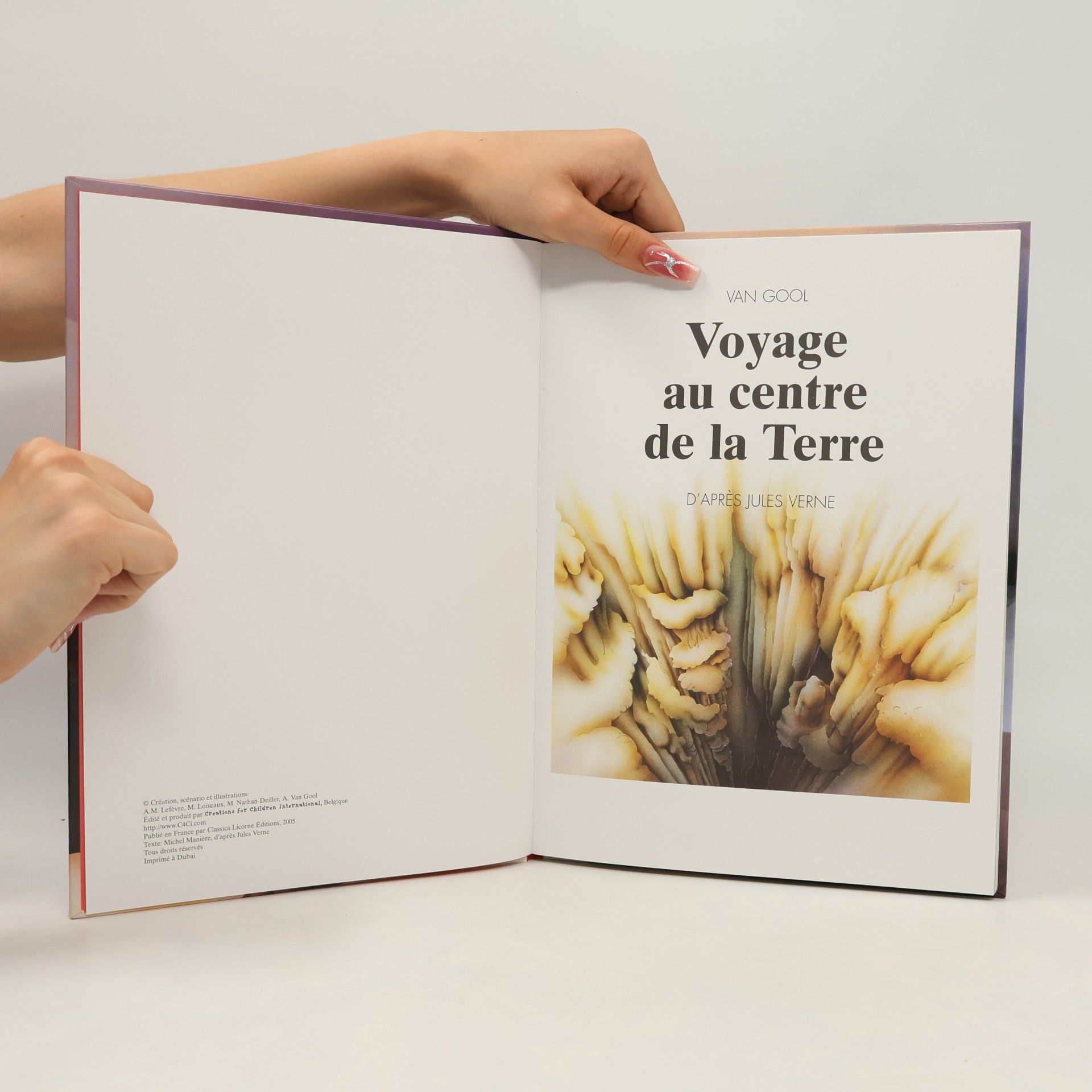 A. M. Lefèvre Voyage au centre de la Terre