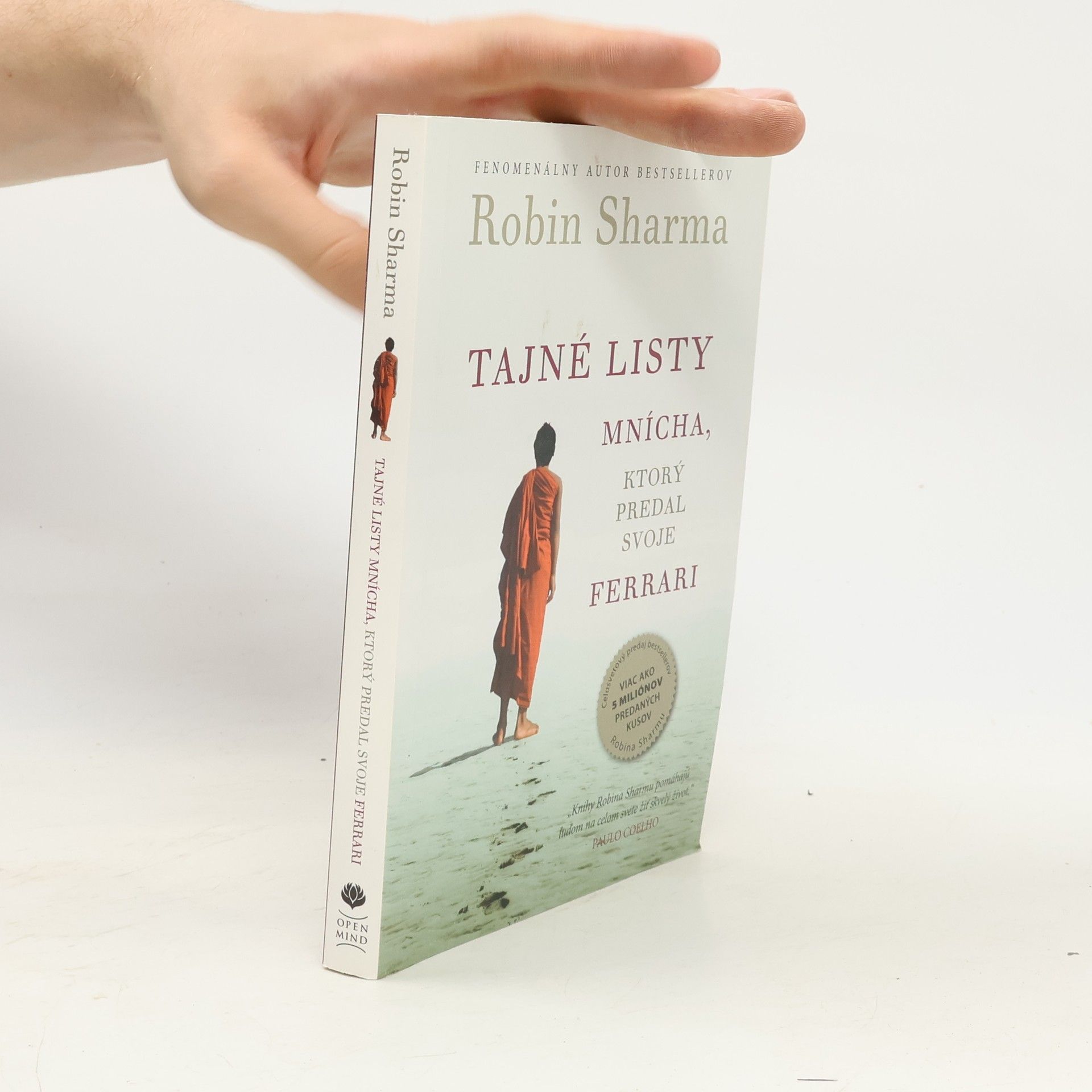 Robin Sharma Tajné listy mnícha, ktorý predal svoje ferrari