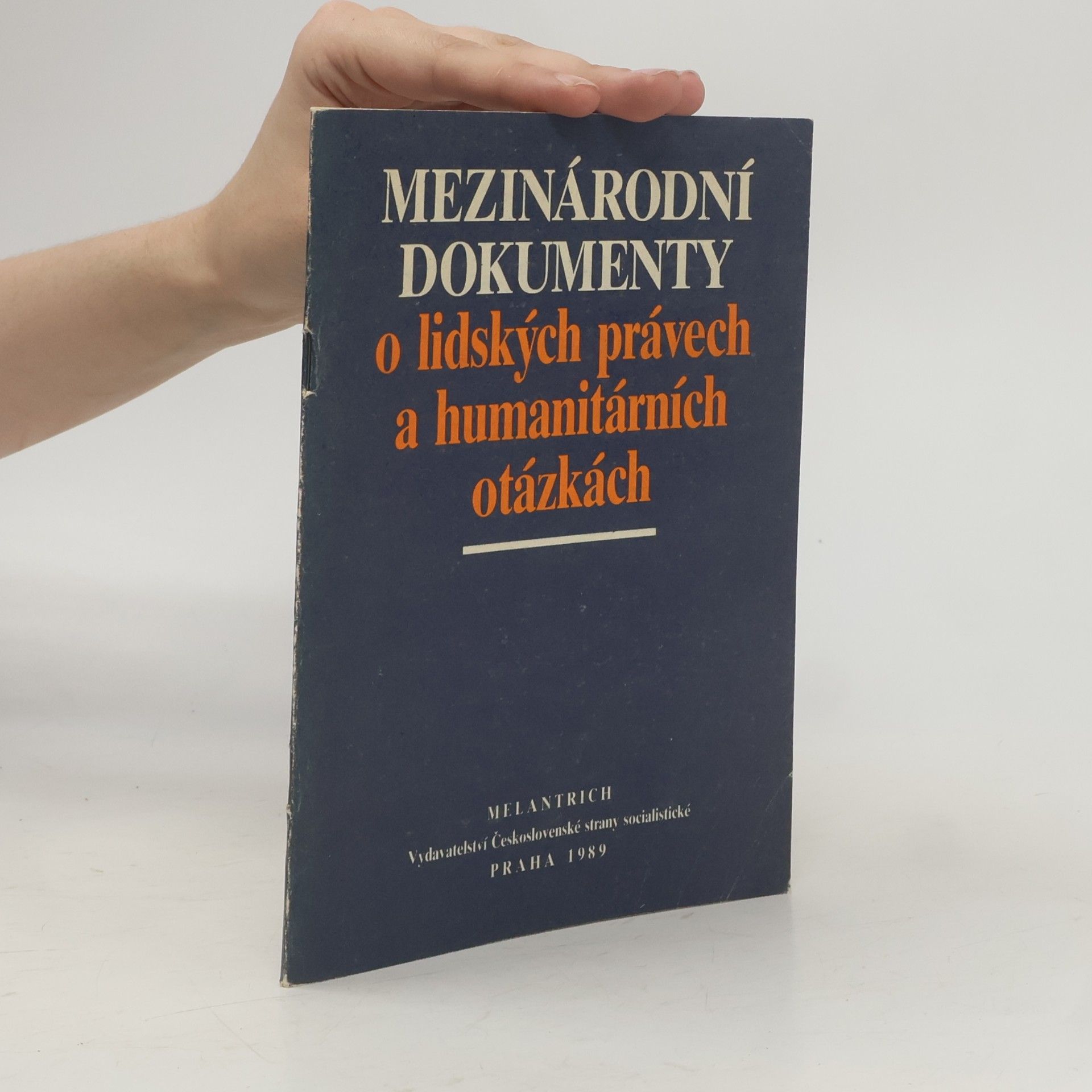 Autorenkollektiv Mezinárodní dokumenty o lidských právech a humanitárních otázkách
