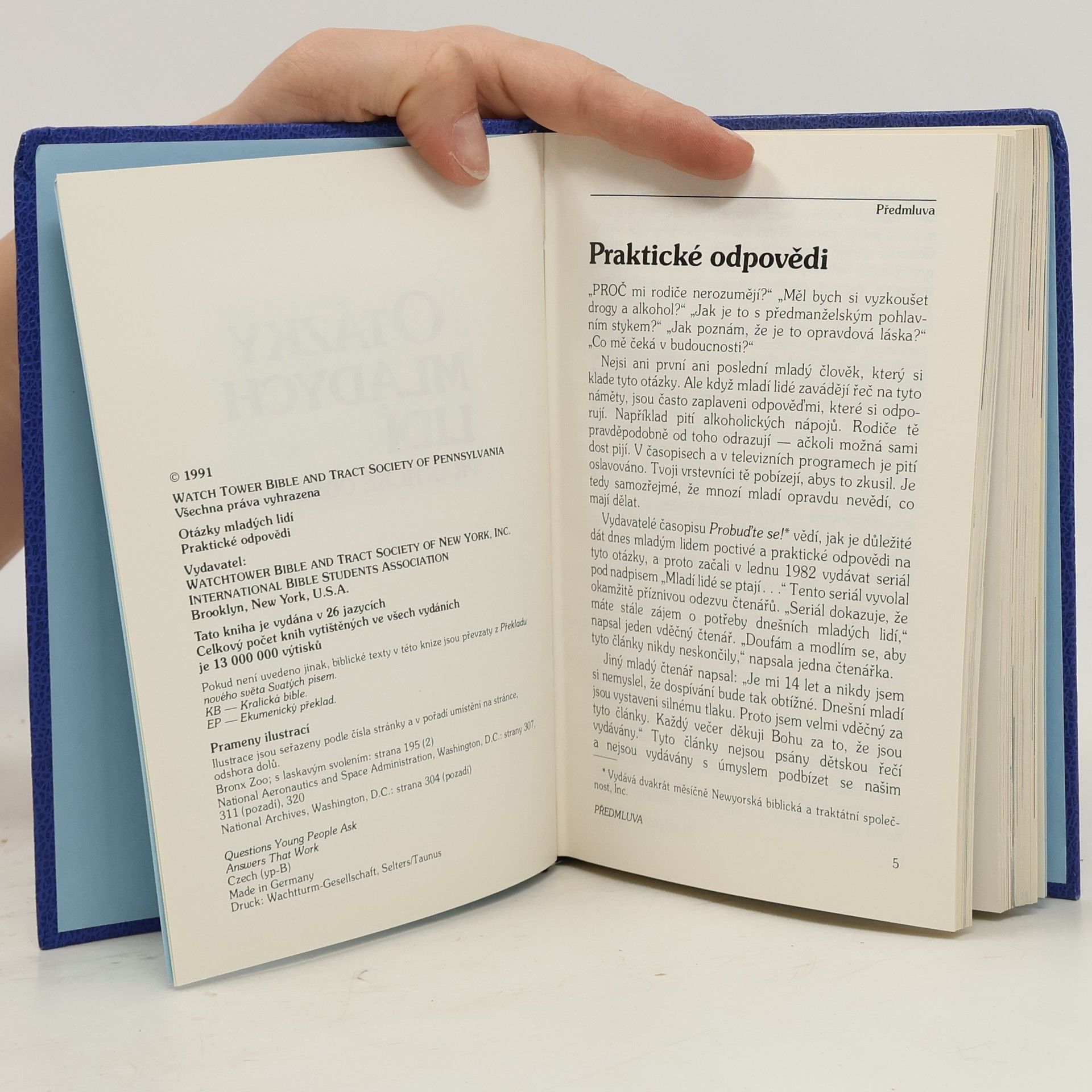 Various authors Otázky mladých lidí. Praktické odpovědi