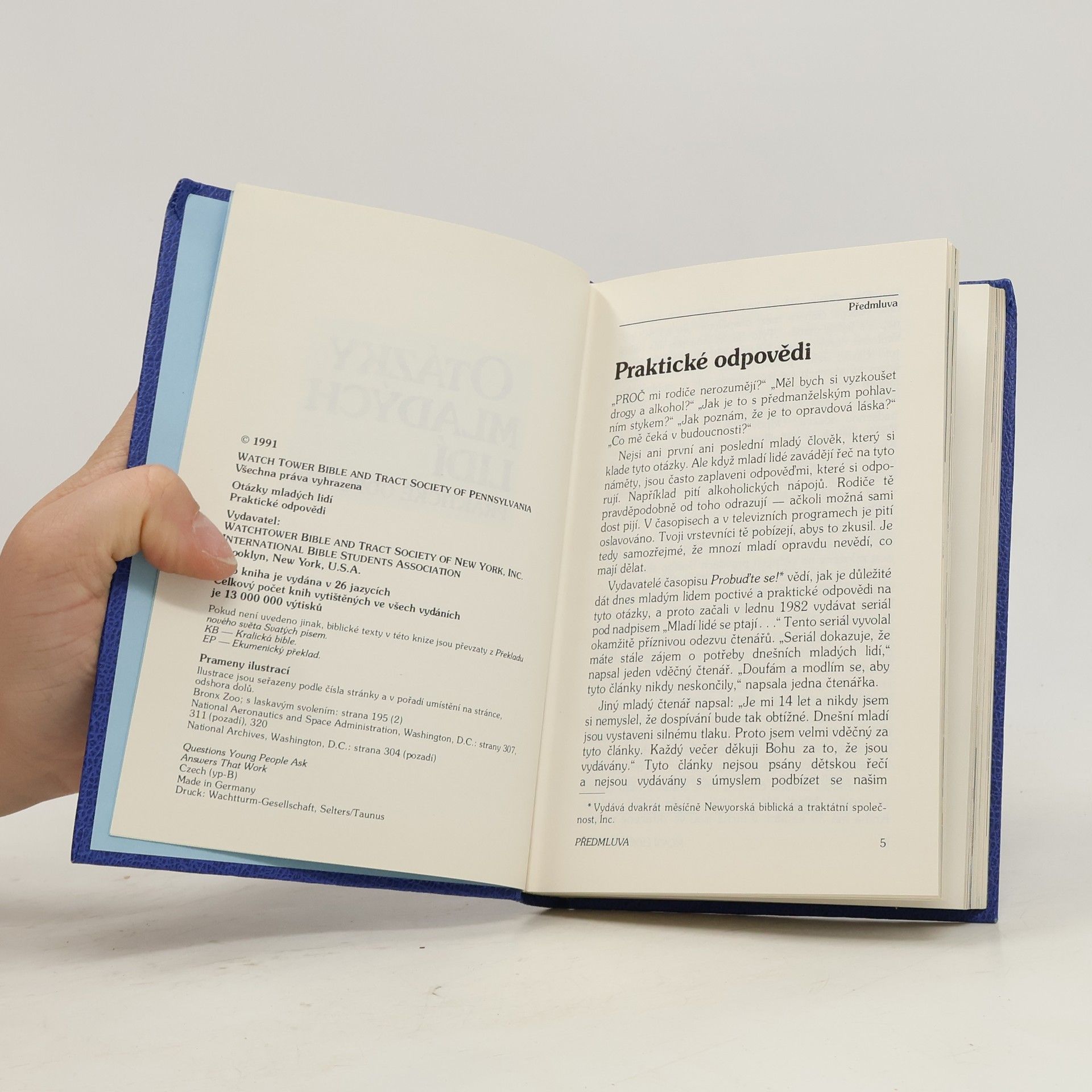 Various authors Otázky mladých lidí. Praktické odpovědi