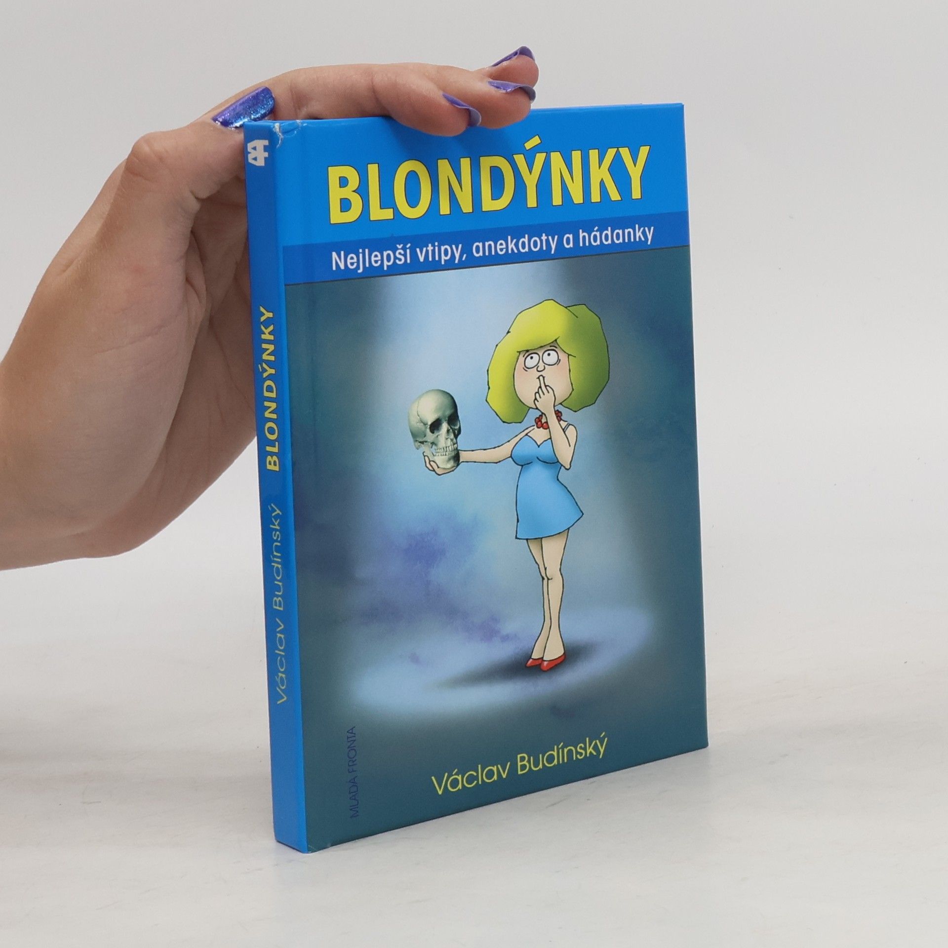 Václav Budinský Blondýnky: Nejlepší vtipy, anekdoty a hádanky