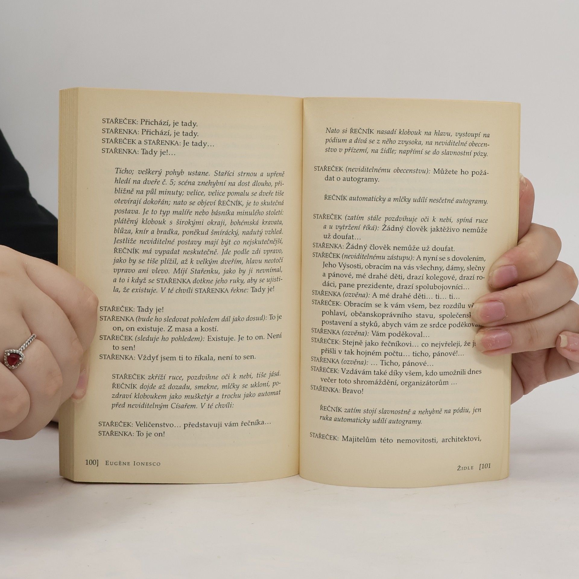Eugène Ionesco Plešatá zpěvačka. Židle