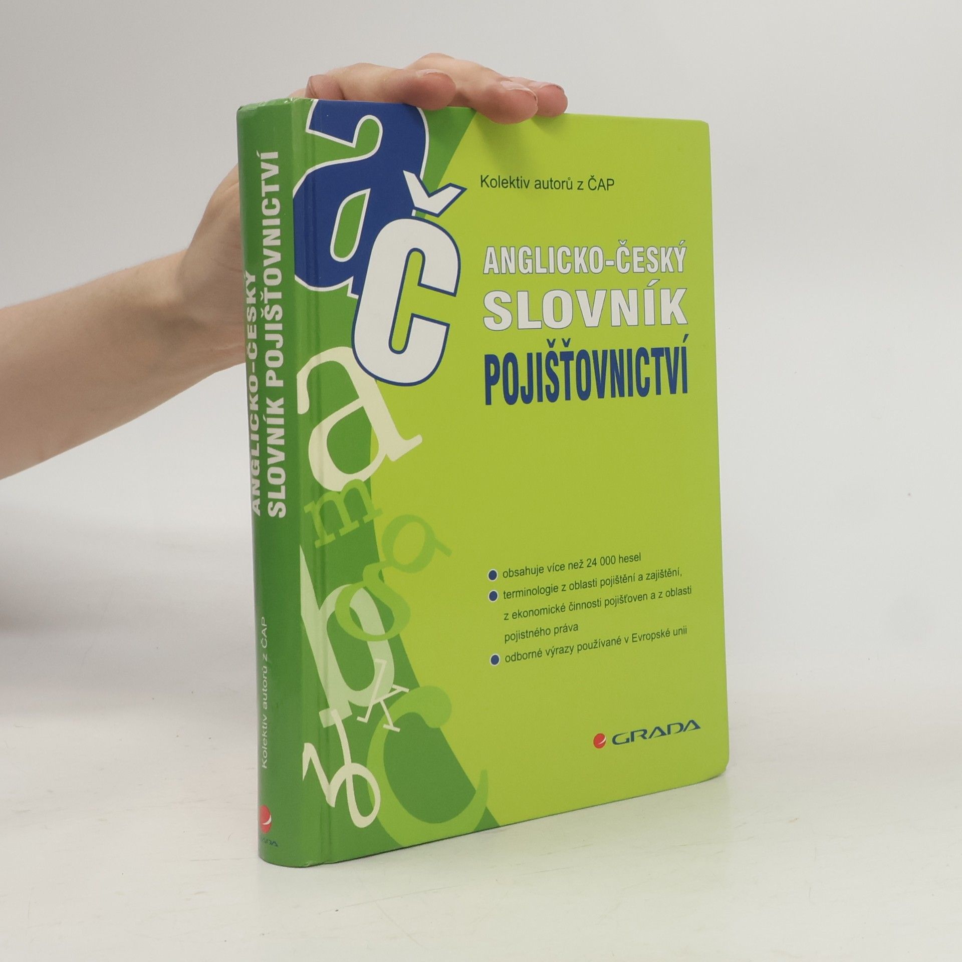 Josef Čížek Anglicko-český slovník pojišťovnictví