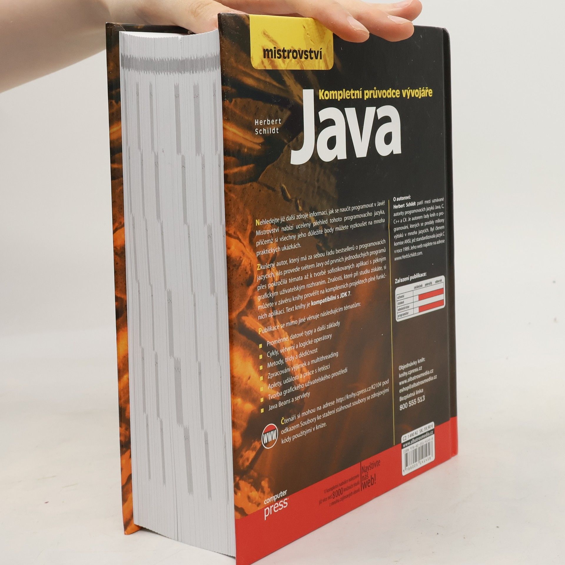 Herbert Schildt Mistrovství Java: Kompletní průvodce vývojáře