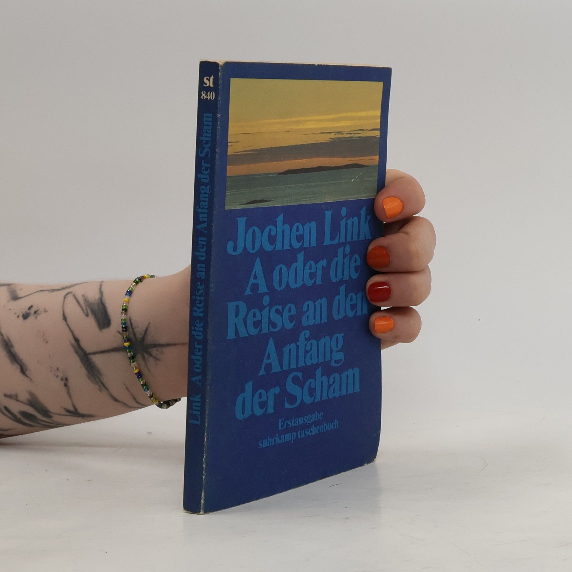 Jochen Link Suhrkamp Taschenbuch - 840: A oder die Reise an den Anfang der Scham - Erstausgabe
