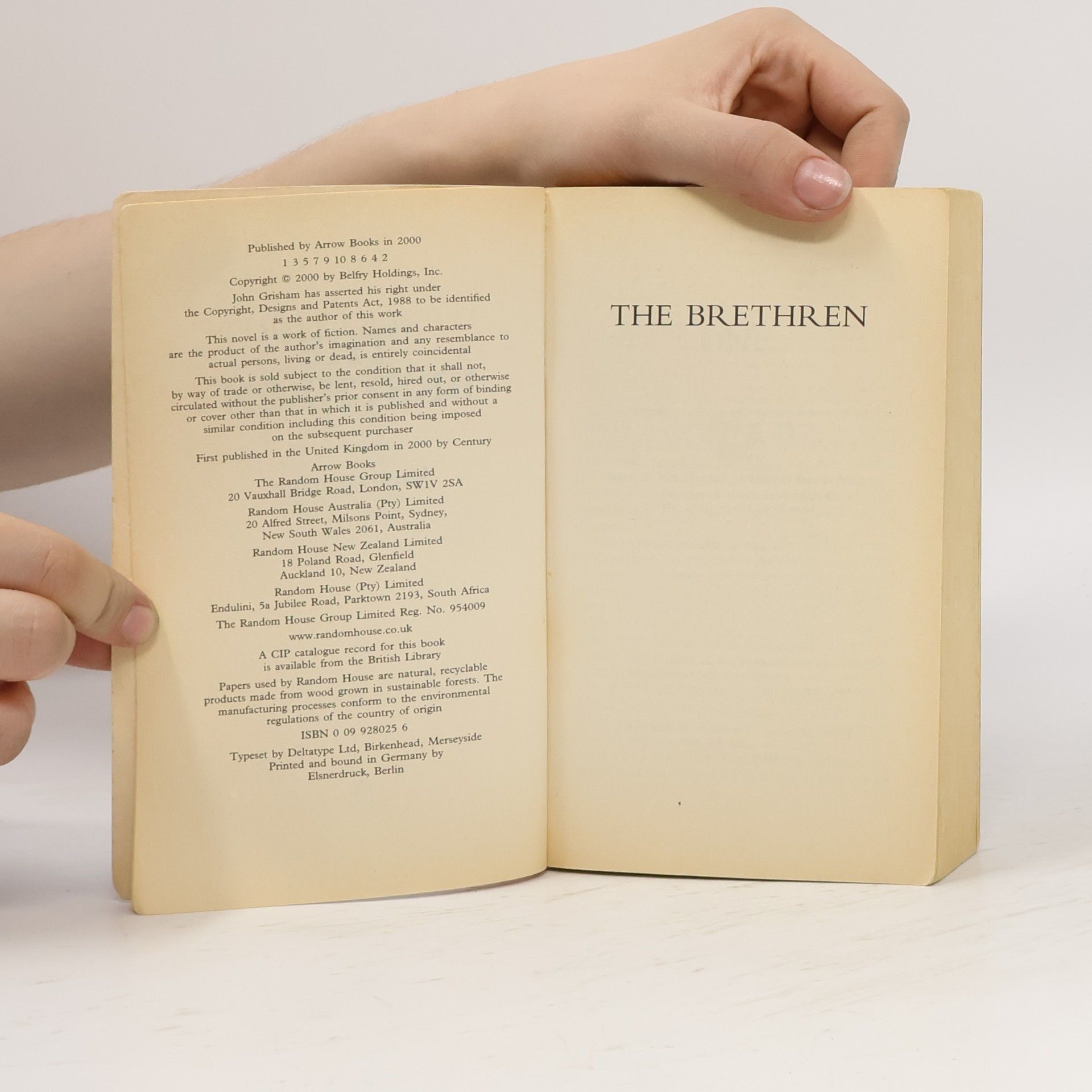 John Grisham The Brethren