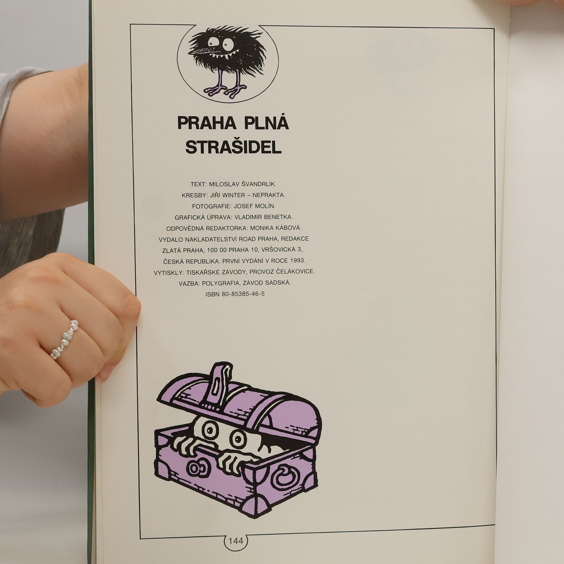 Miloslav Švandrlík Praha plná strašidel