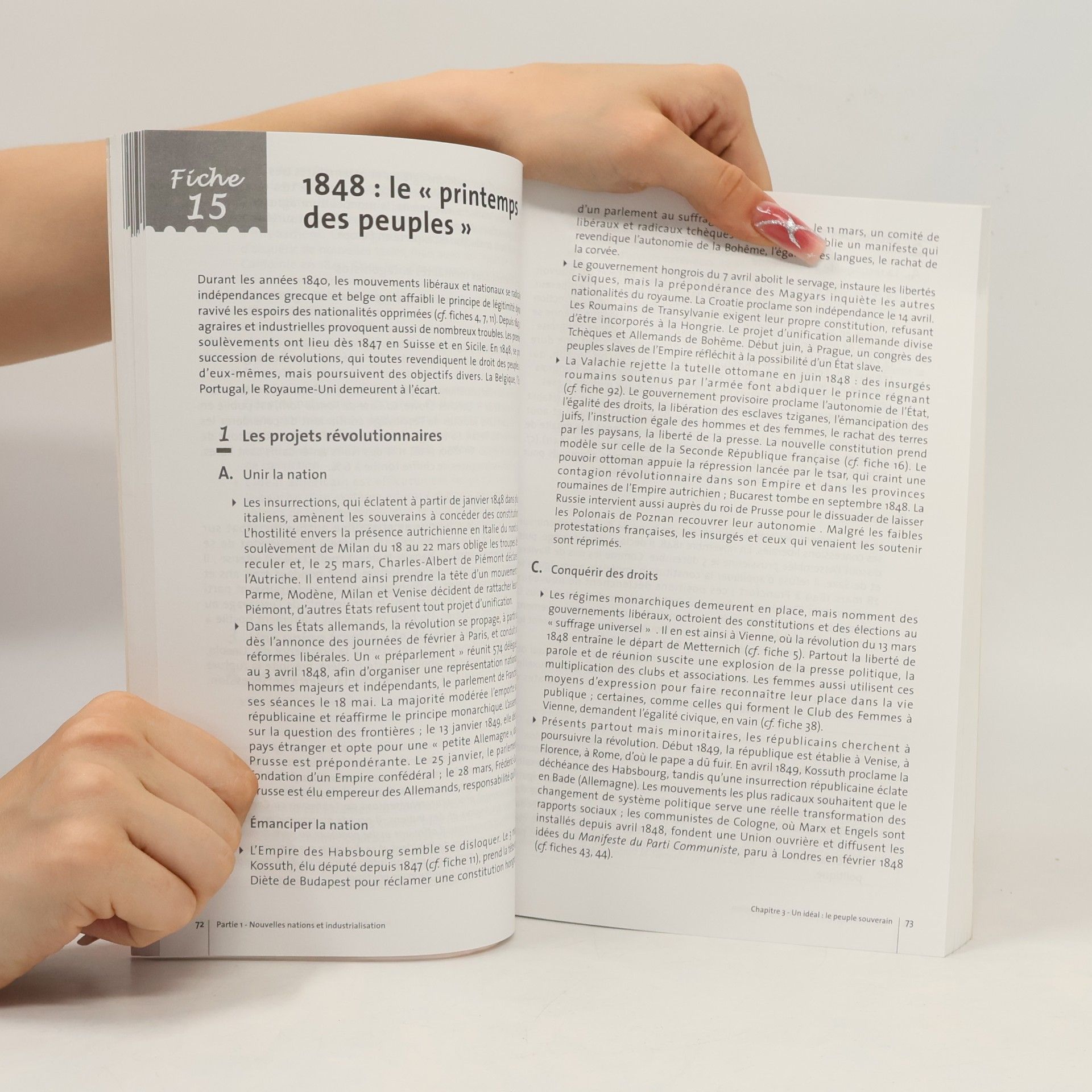 Sophie Kerignard 100 fiches d'histoire du XIXe siècle
