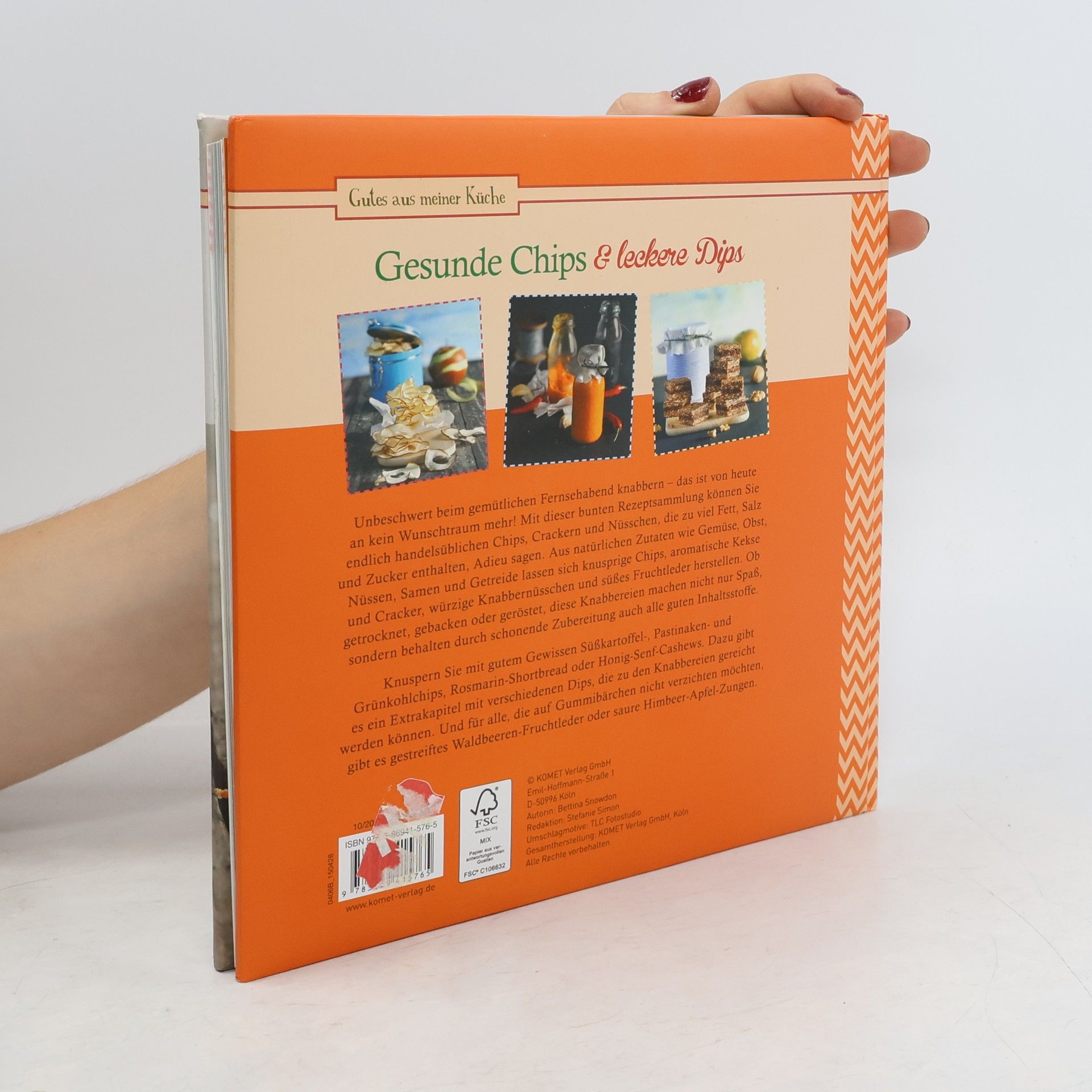 Bettina Snowdon Gesunde Chips & leckere Dips
