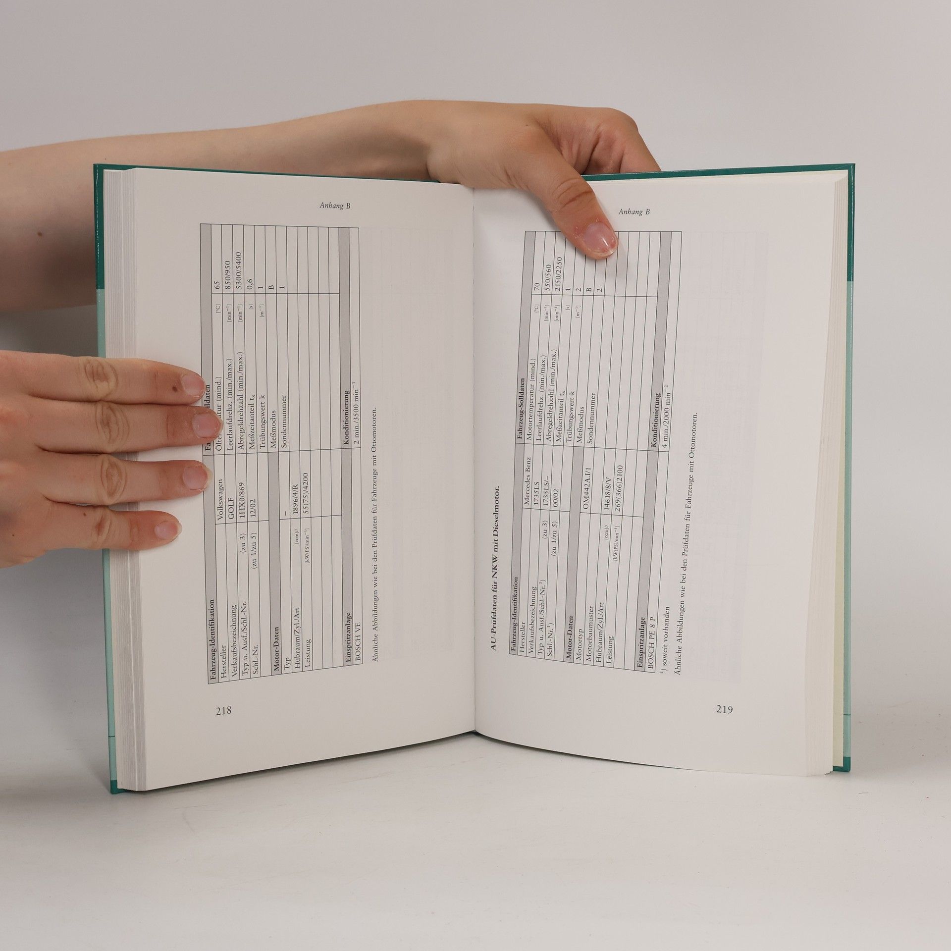 Various authors Abgasuntersuchung. Handbuch zur Vorbereitung auf den Prüfungslehrgang