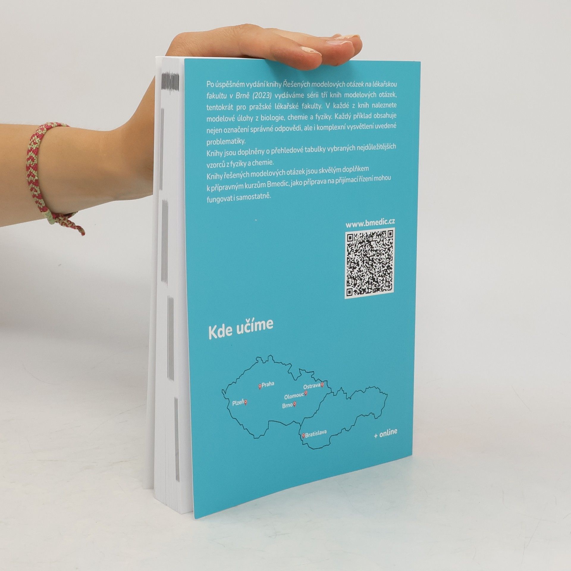 Various authors Řešené modelové otázky na 1. lékařskou fakultu UK v Praze