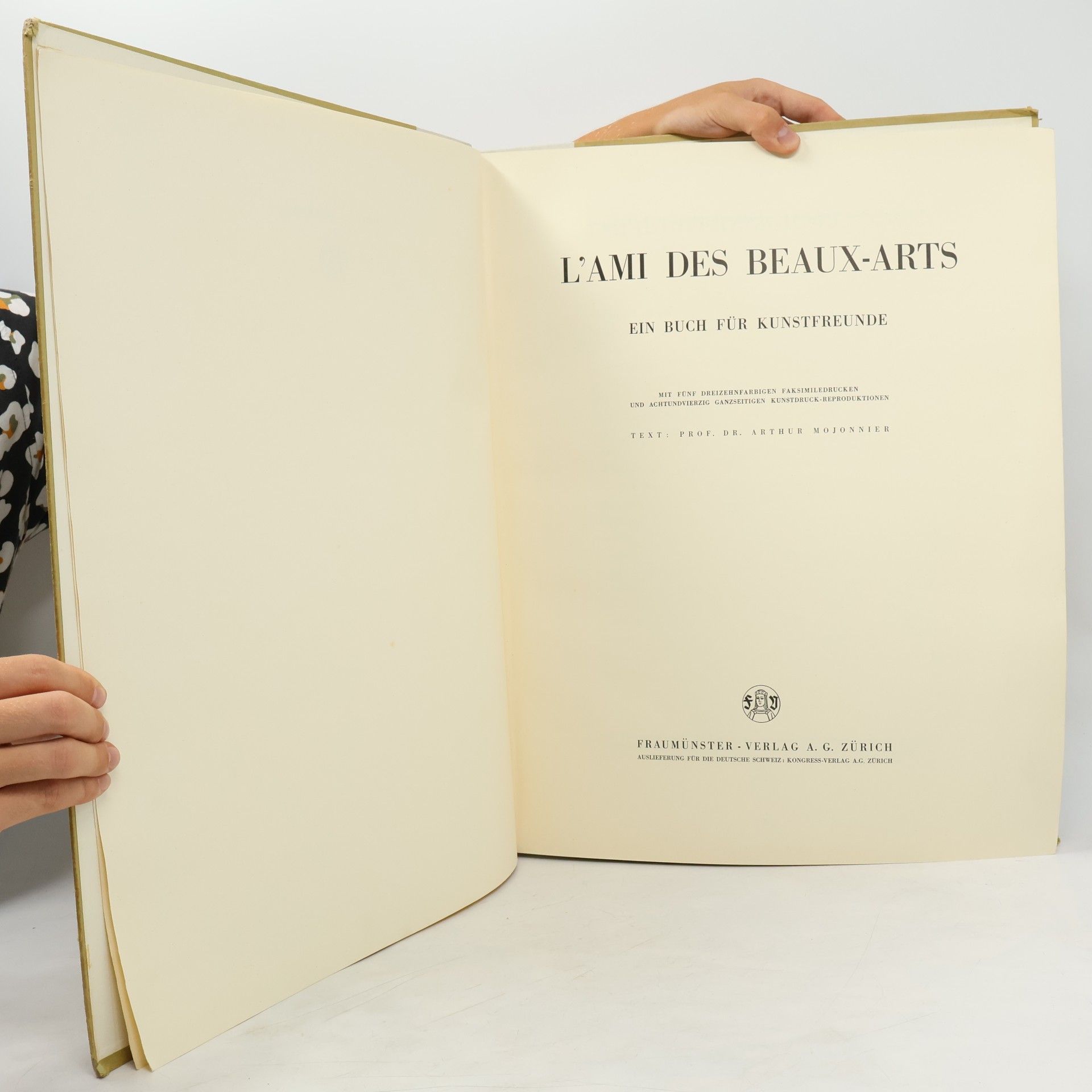 Artur Mojonnier L'Ami des Beaux-Arts
