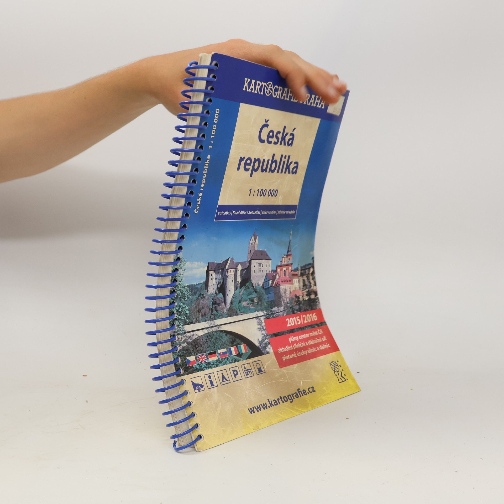 Collectif d'auteurs Autoatlas České republiky, 1 : 100 000
