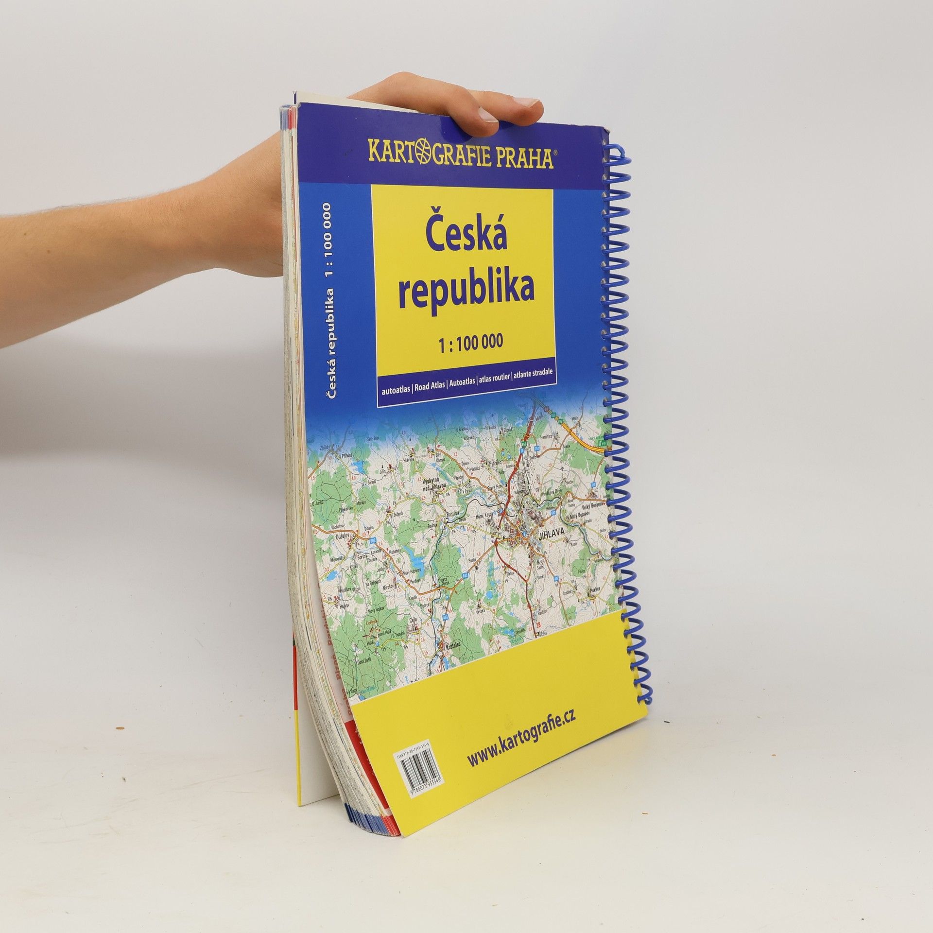 Collectif d'auteurs Autoatlas České republiky, 1 : 100 000