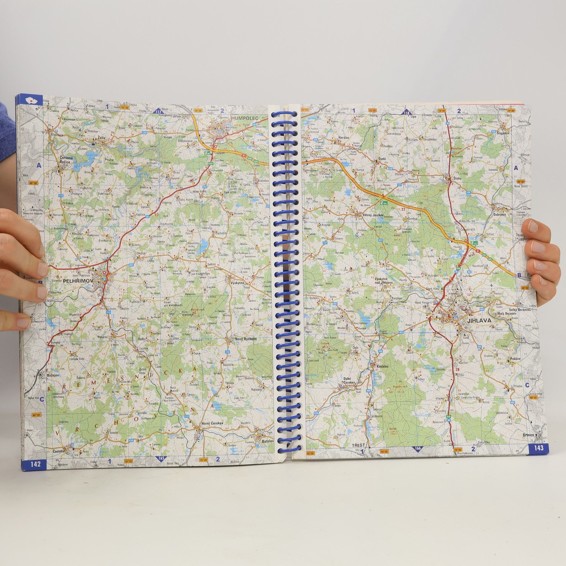 Collectif d'auteurs Autoatlas České republiky, 1 : 100 000