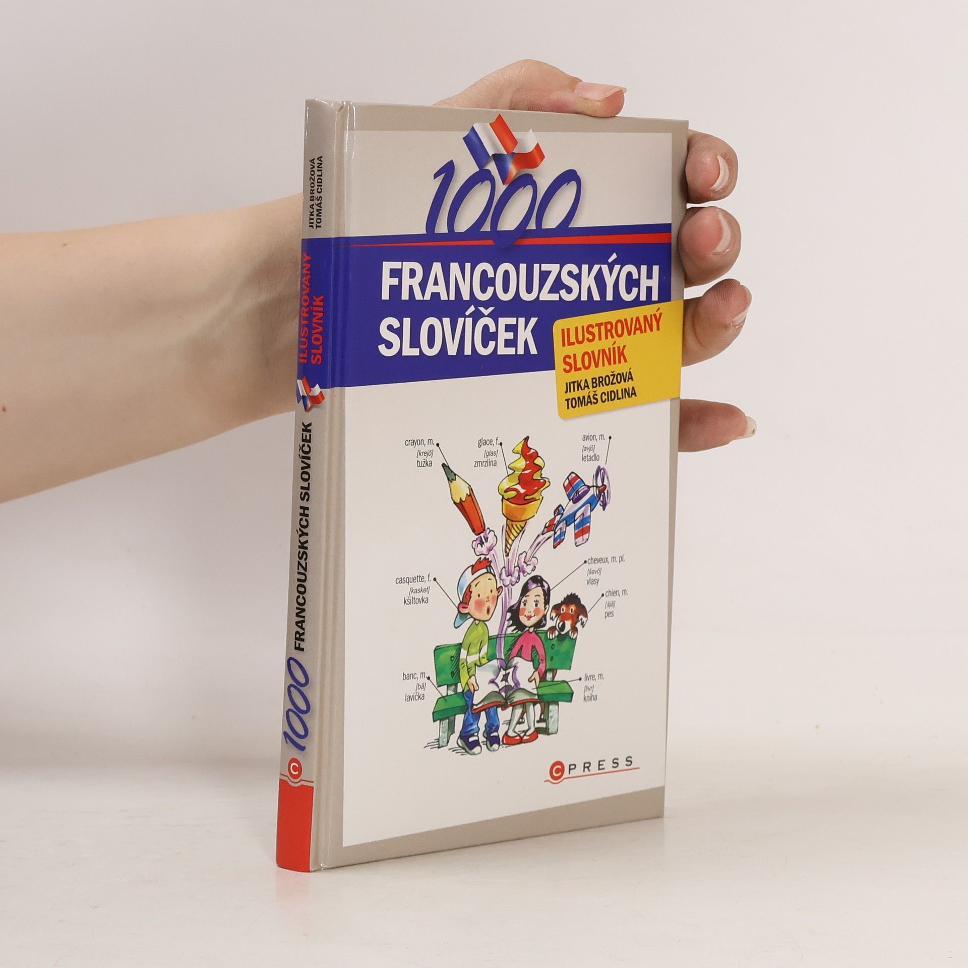 Jitka Brožová 1000 francouzských slovíček