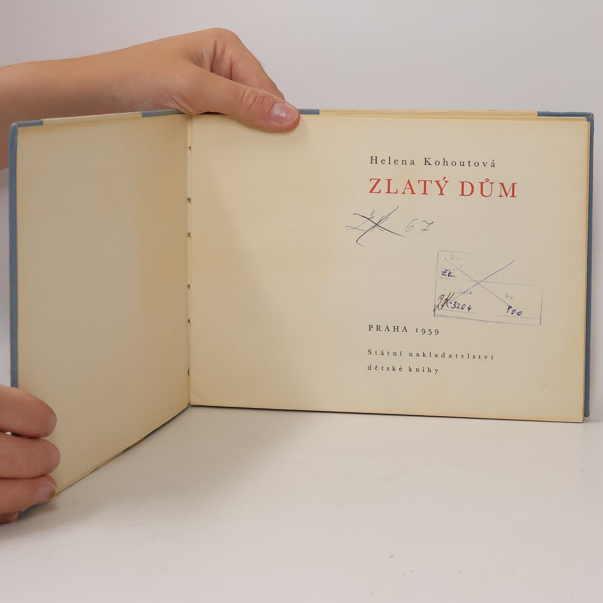 Helena Kohoutová Zlatý dům