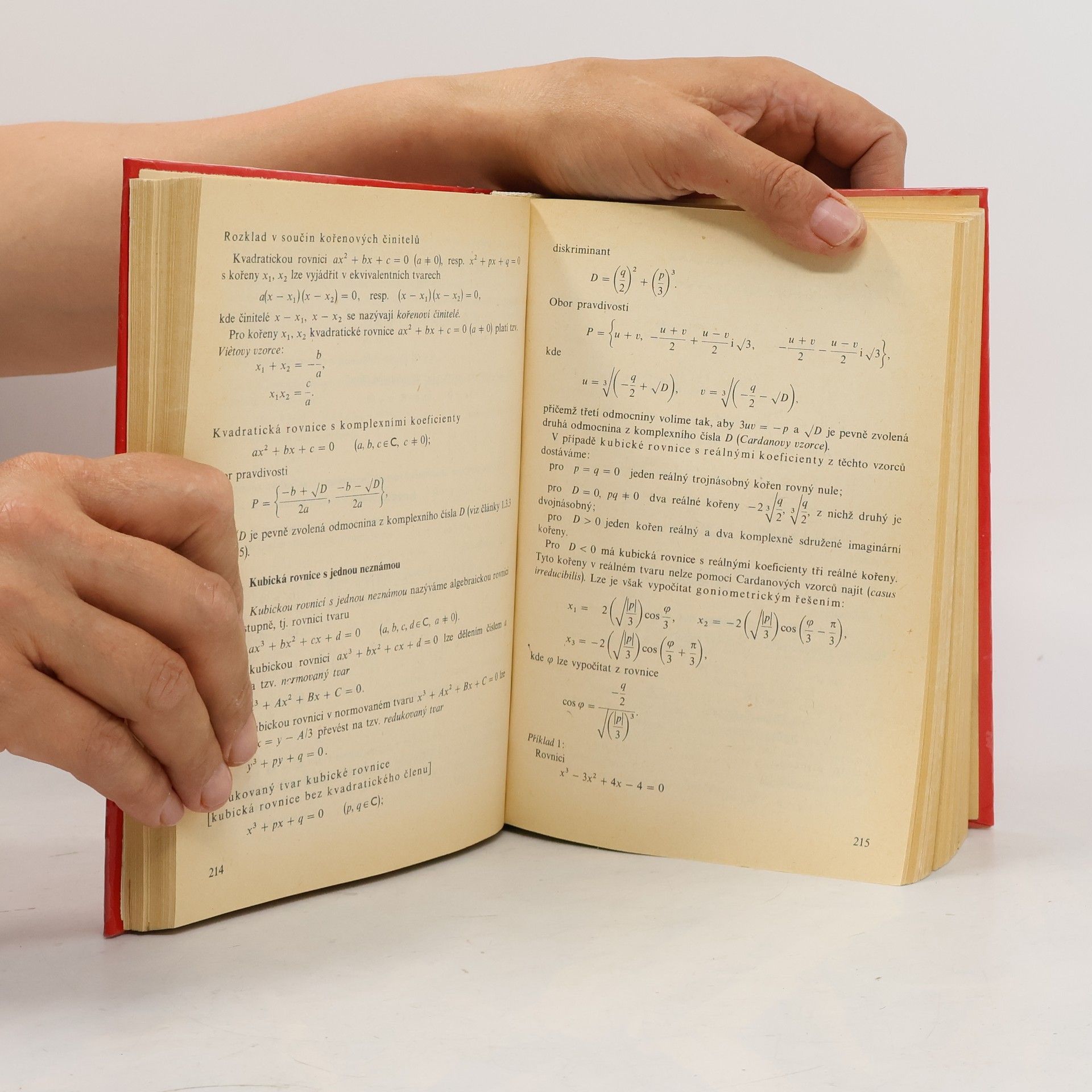 Hans Jochen Bartsch Matematické vzorce