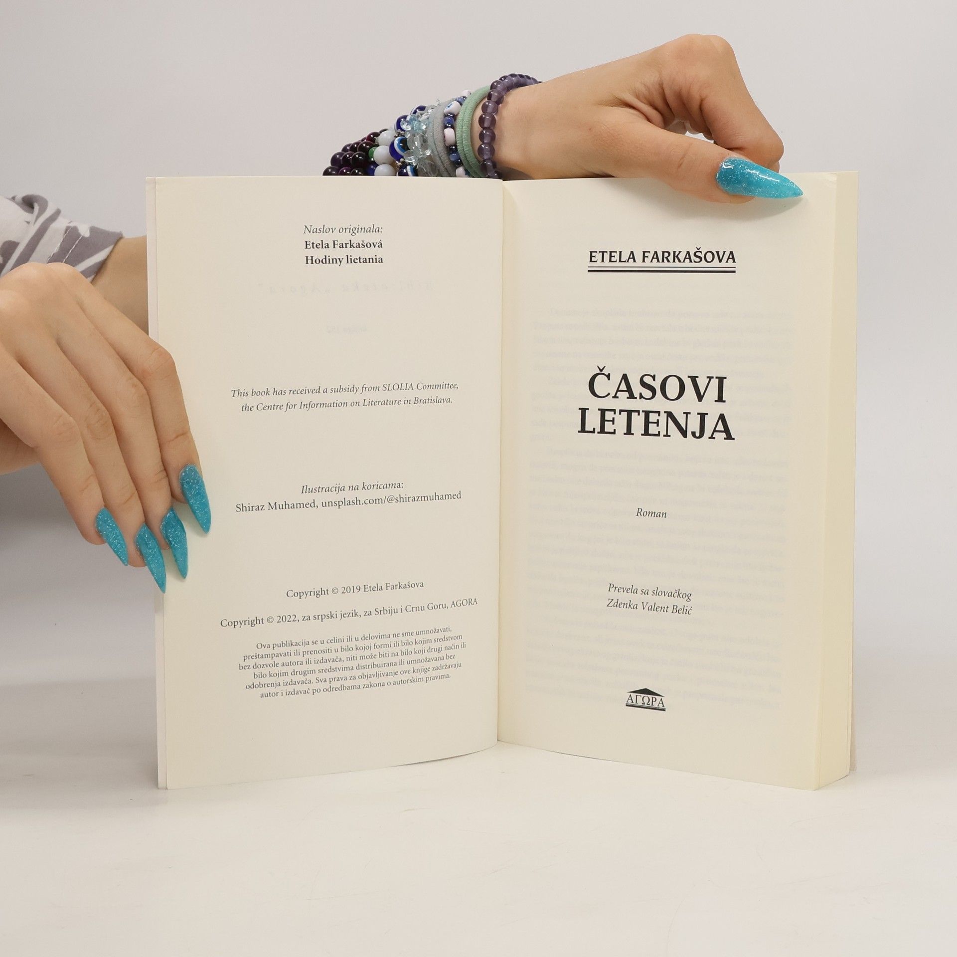 Etela Farkašová Časovi letenja