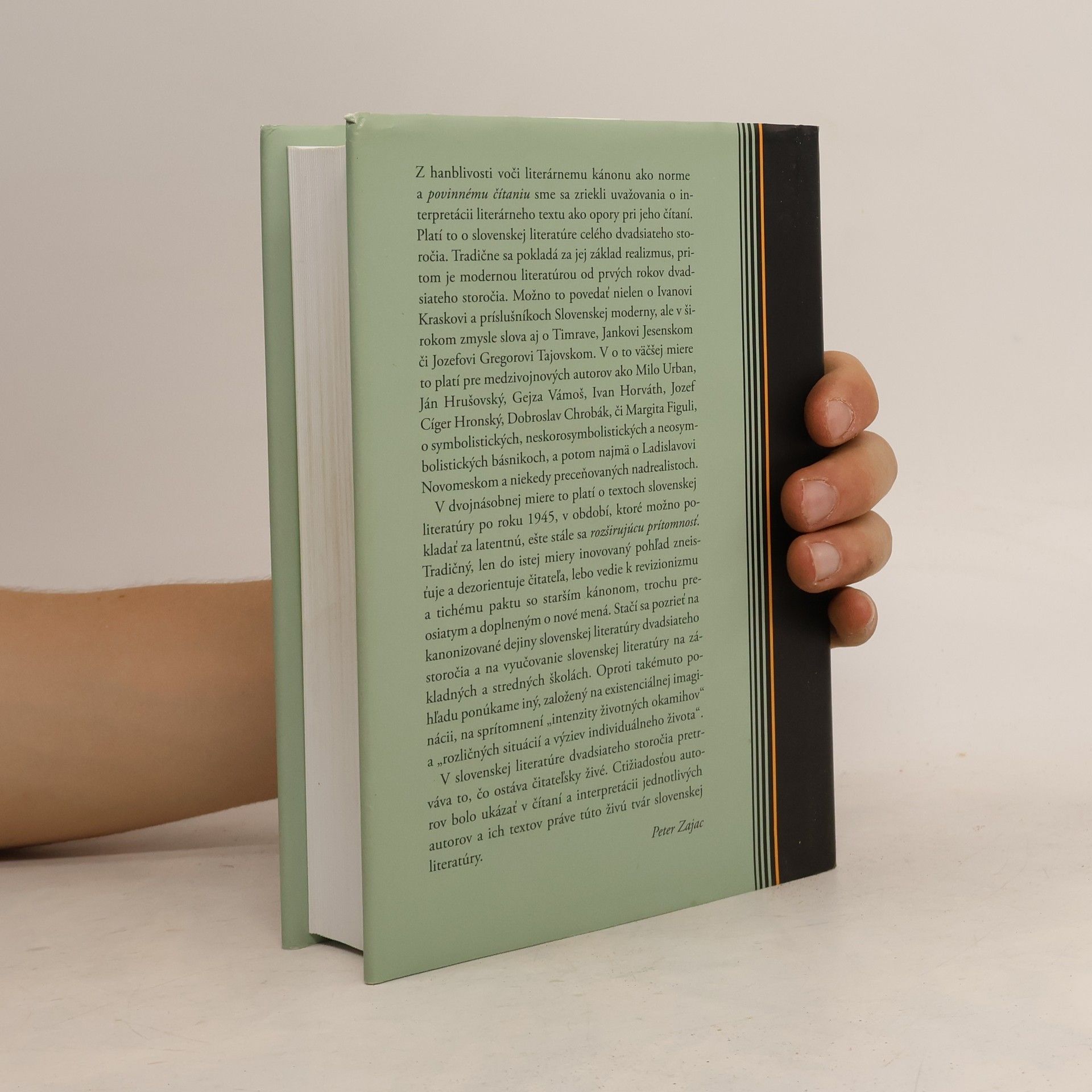 Peter Zajac Sondy. Interpretácie kľúčových diel slovenskej literatúry 20. storočia