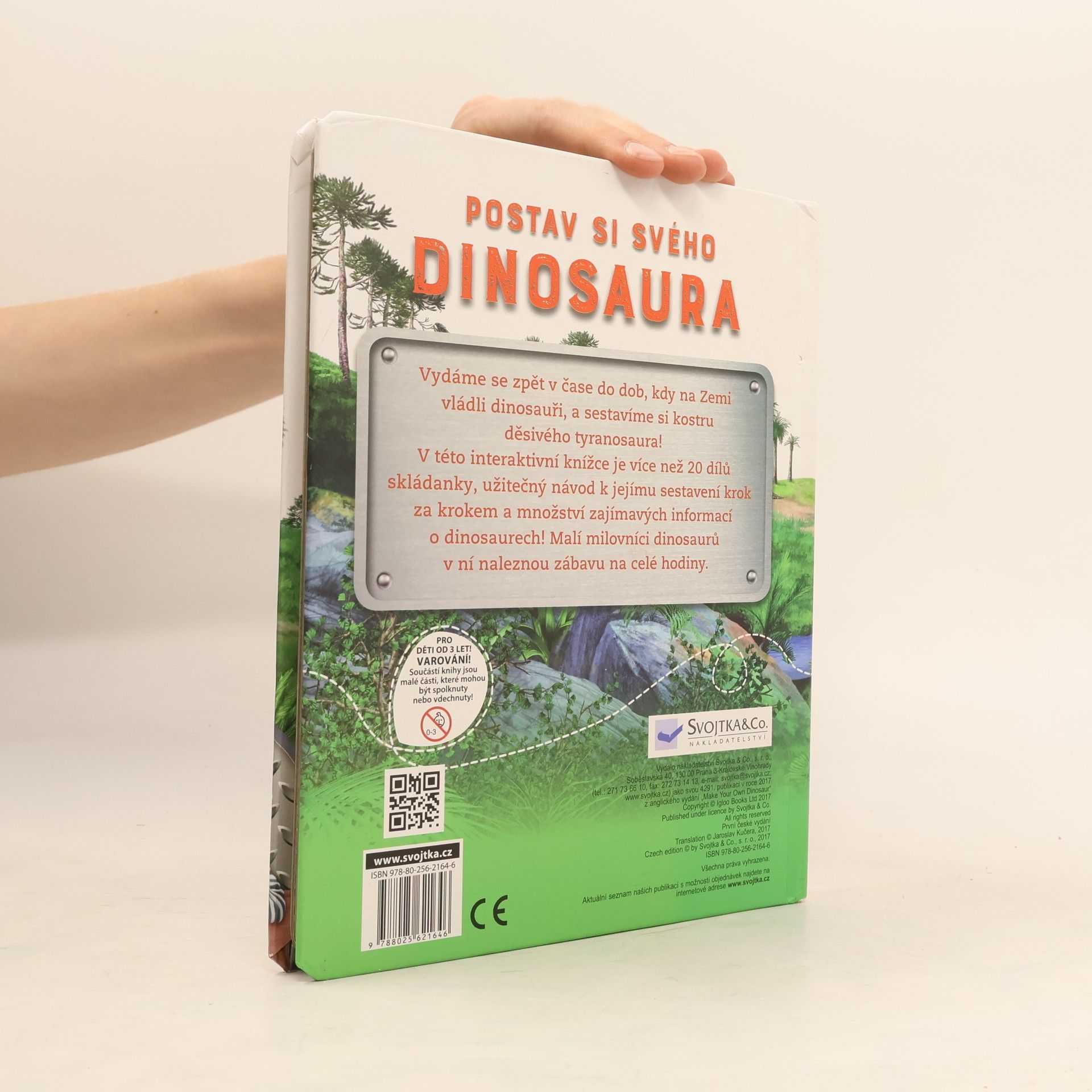 Jaroslav Kučera Postav si svého dinosaura : děsivá fakta o dinosaurech