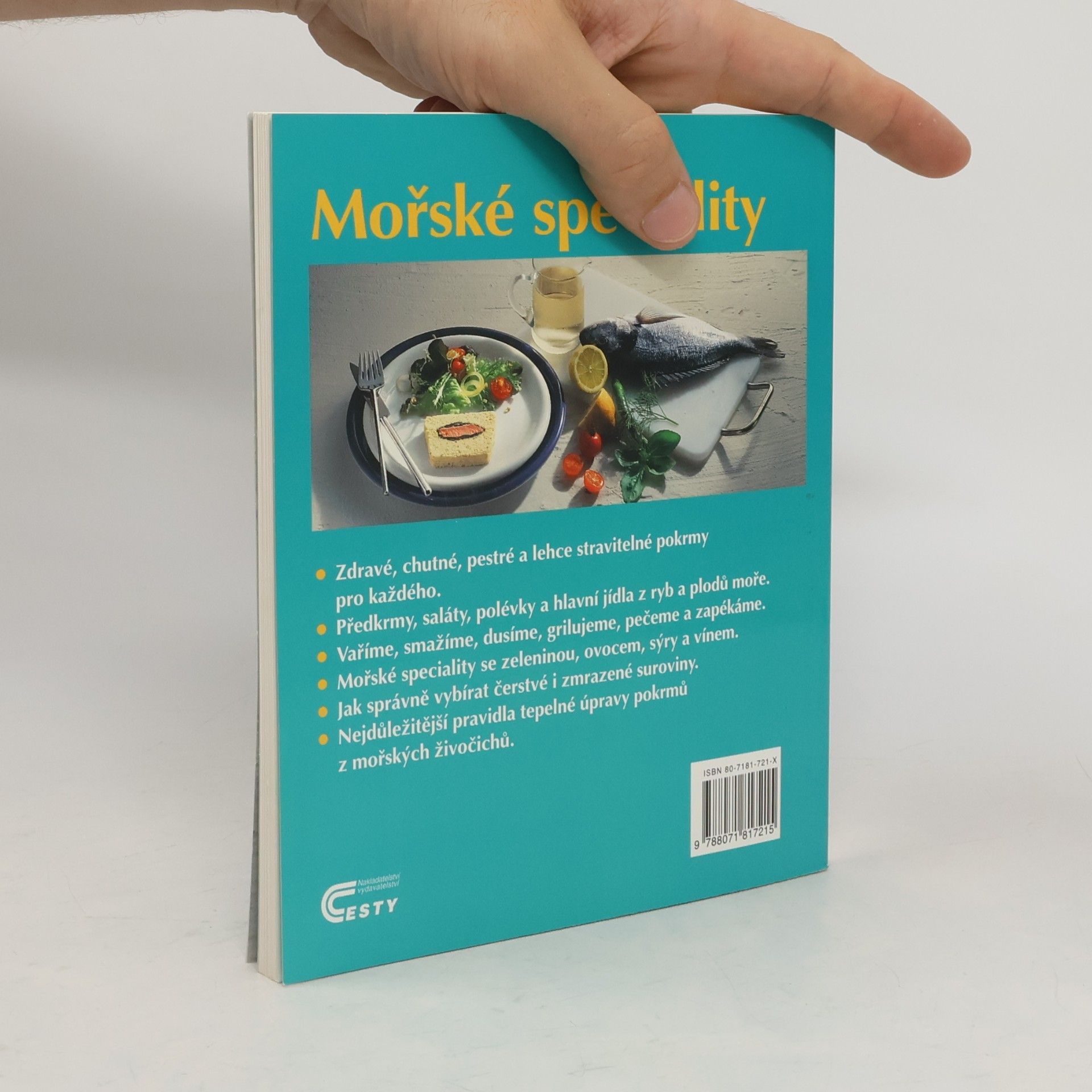 Cornelia Adam Mořské speciality : chutné a zdravé pokrmy z ryb a plodů moře