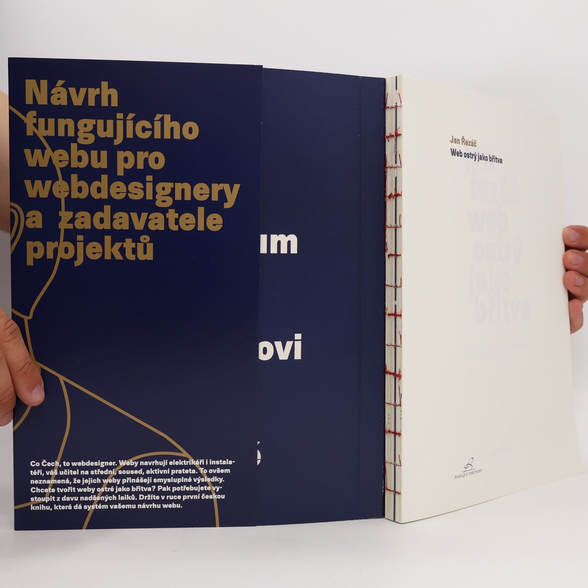Jan Řezáč Web ostrý jako břitva: Návrh fungujícího webu pro webdesignery a zadavatele projektů