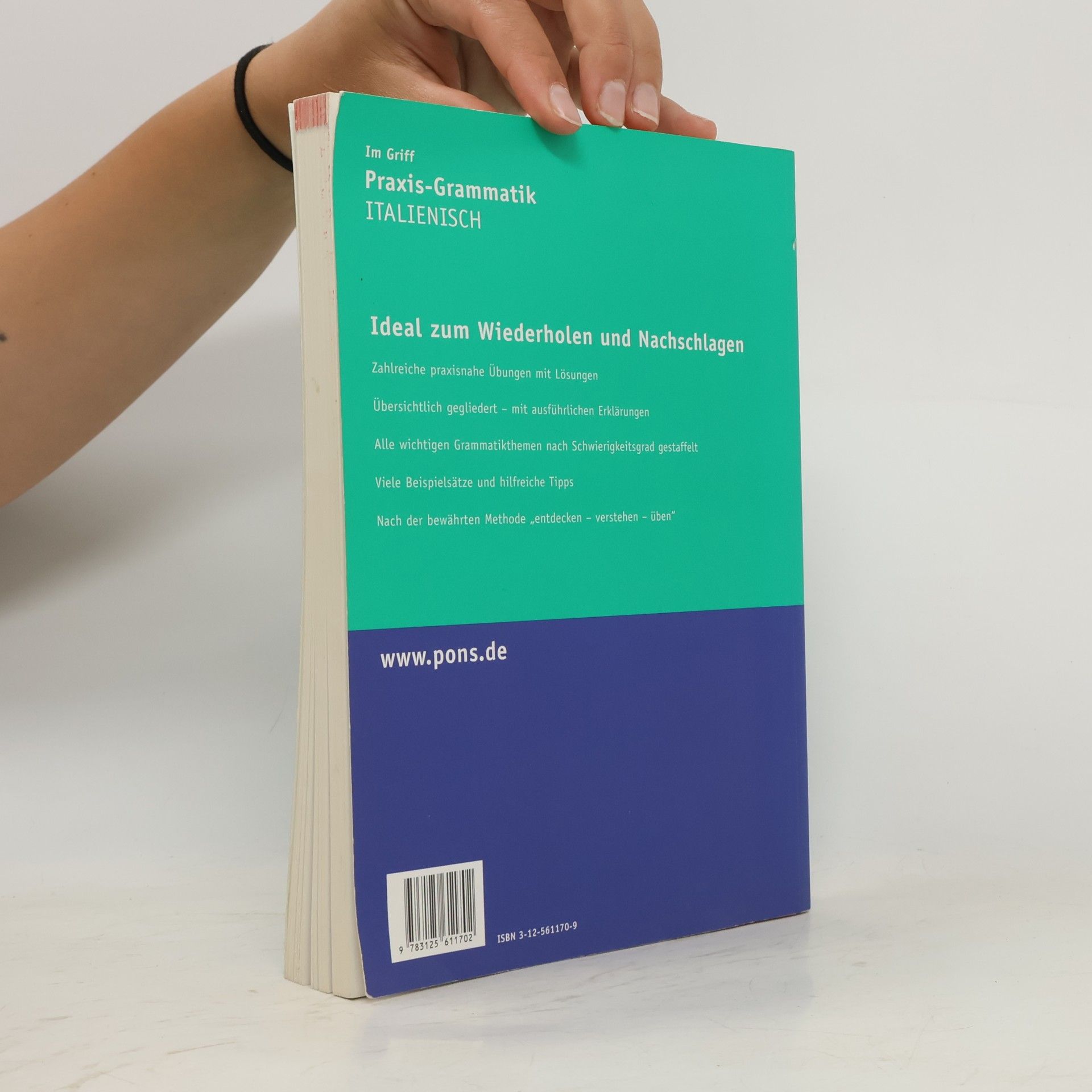 Beatrice Rovere Fenati PONS im Griff - Praxis-Grammatik Italienisch - neu