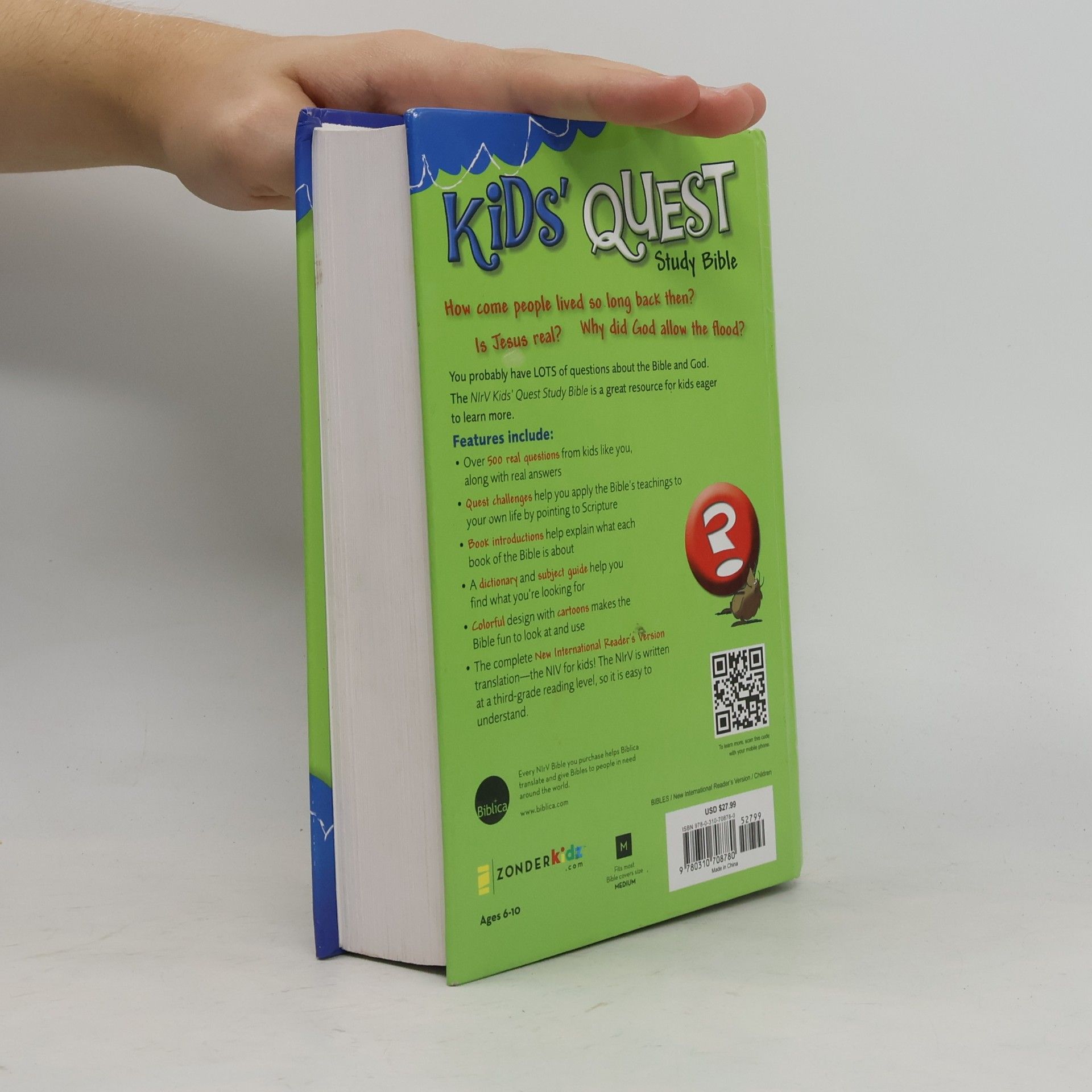 Anonymous NIrV, Kids' Quest Study Bible