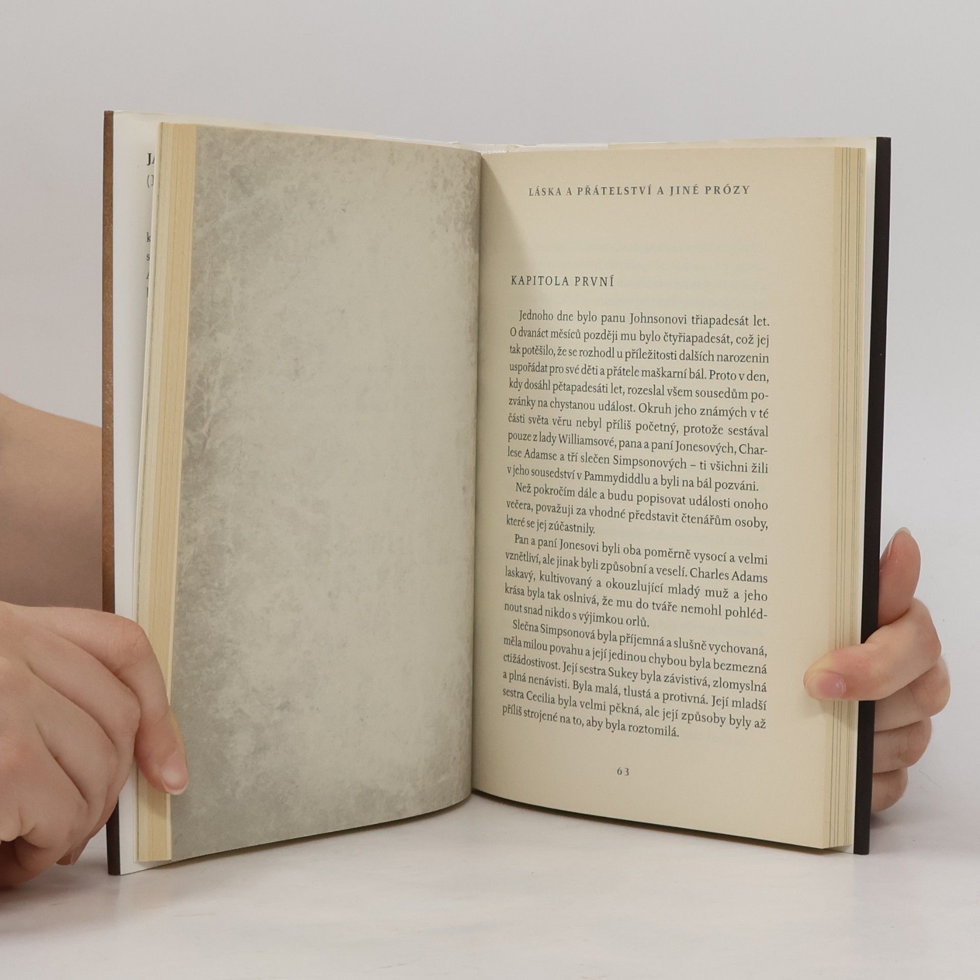 Jane Austen Láska a přátelství a jiné prózy