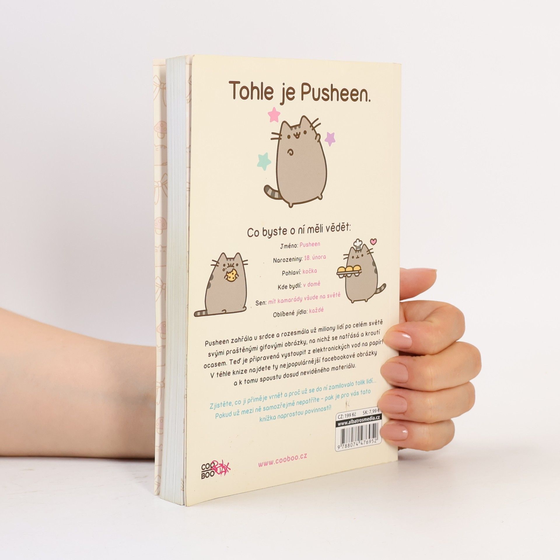 Claire Belton Pusheen. Já, košišta