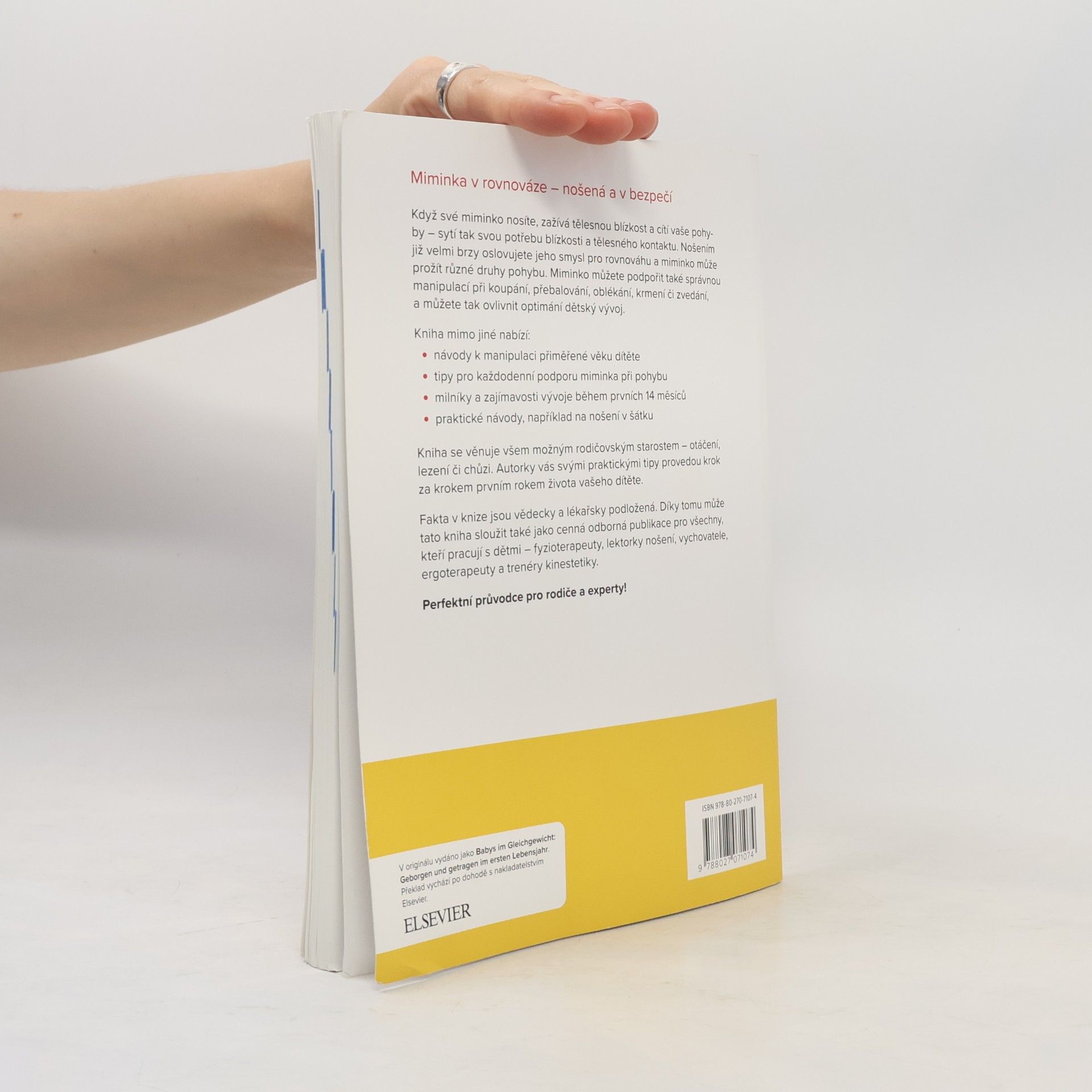 Autores varios Miminka v rovnováze : nošení podle poznatků fyzioterapie
